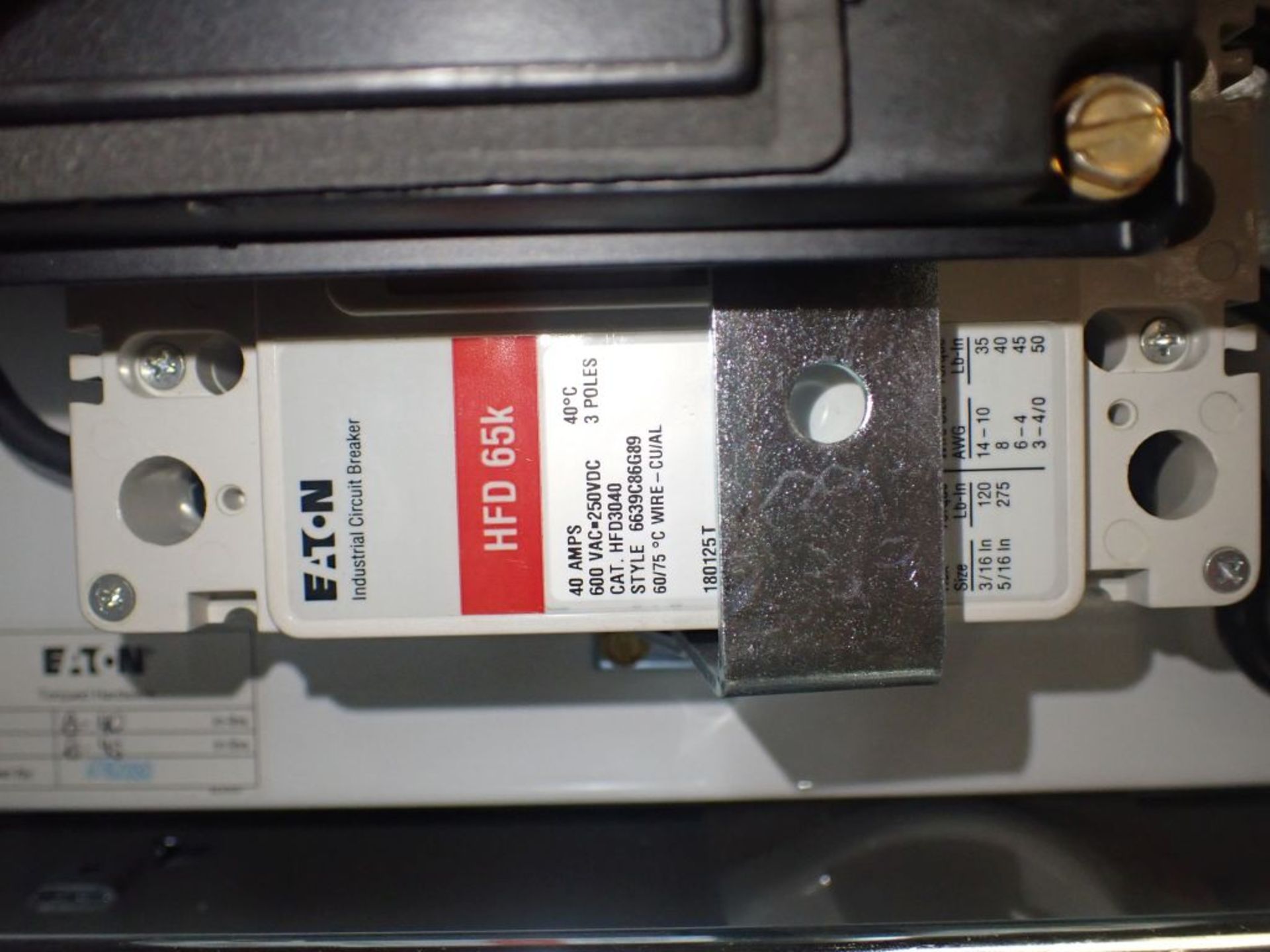 Eaton Freedom Flashgard Motor Control Center | (3) F216-15A-10HP; (1) FDRB-125A, with 150A - Image 47 of 57