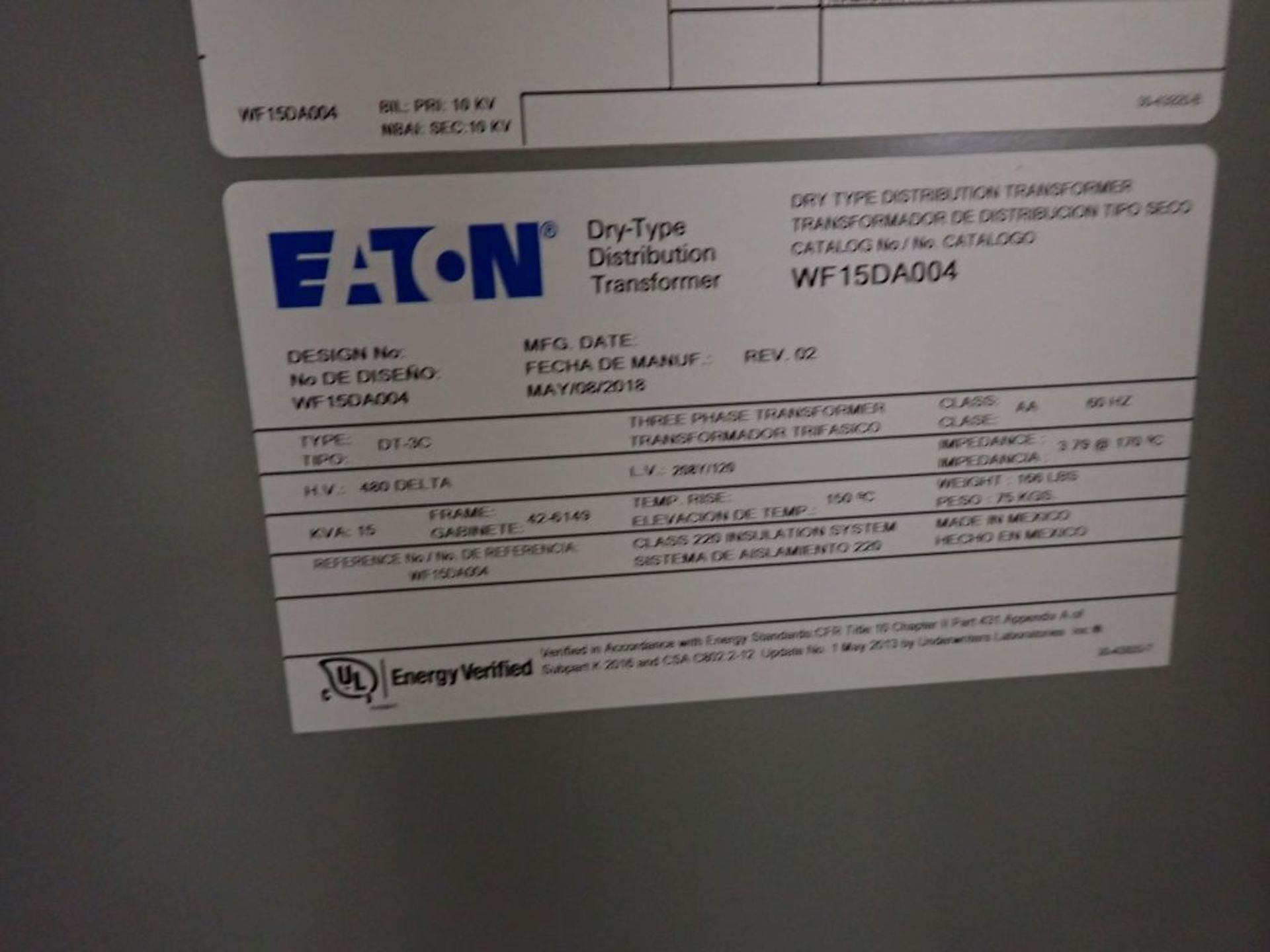 Eaton Freedom Series 2100 Motor Control Center | New Installed; Includes:; (1) FDRB-50A; (1) FDRB- - Image 31 of 60