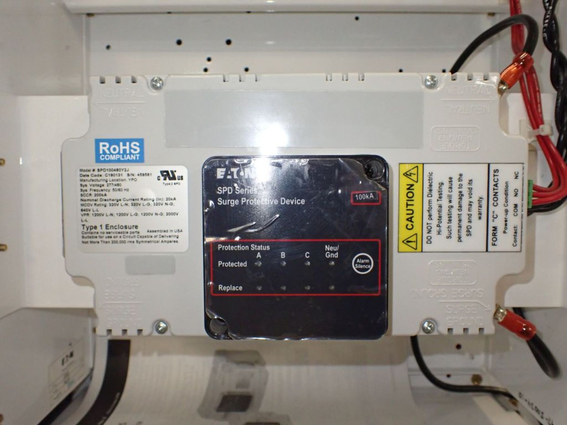 Eaton Freedom Flashgard Motor Control Center | Never Installed; Includes:; (1) SPD 30A; (1) MTRG; ( - Image 12 of 28