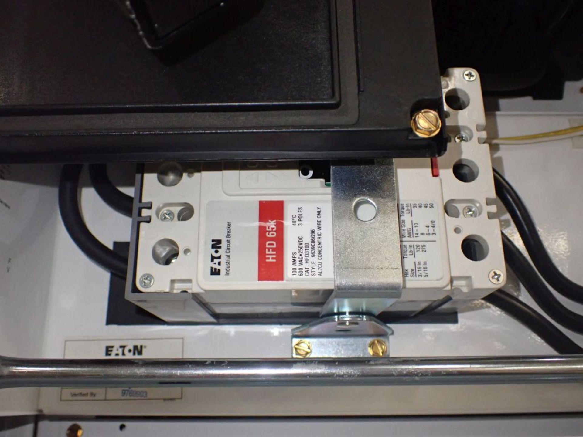 Eaton Freedom 2100 Series Motor Control Center | (1) FDRB-15A; (6) F206-30A-10HP; (1) FDRB-100A - Image 52 of 72