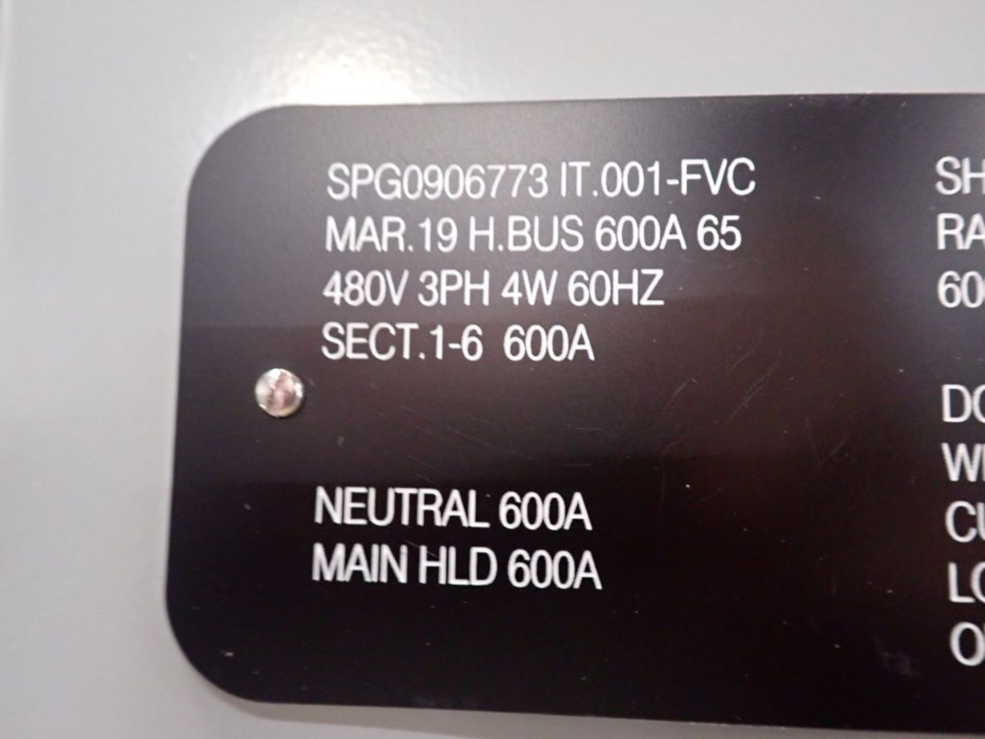 Eaton Freedom Flashgard Motor Control Center | Never Installed; Includes:; (1) SPD 30A; (1) MTRG; ( - Image 17 of 28