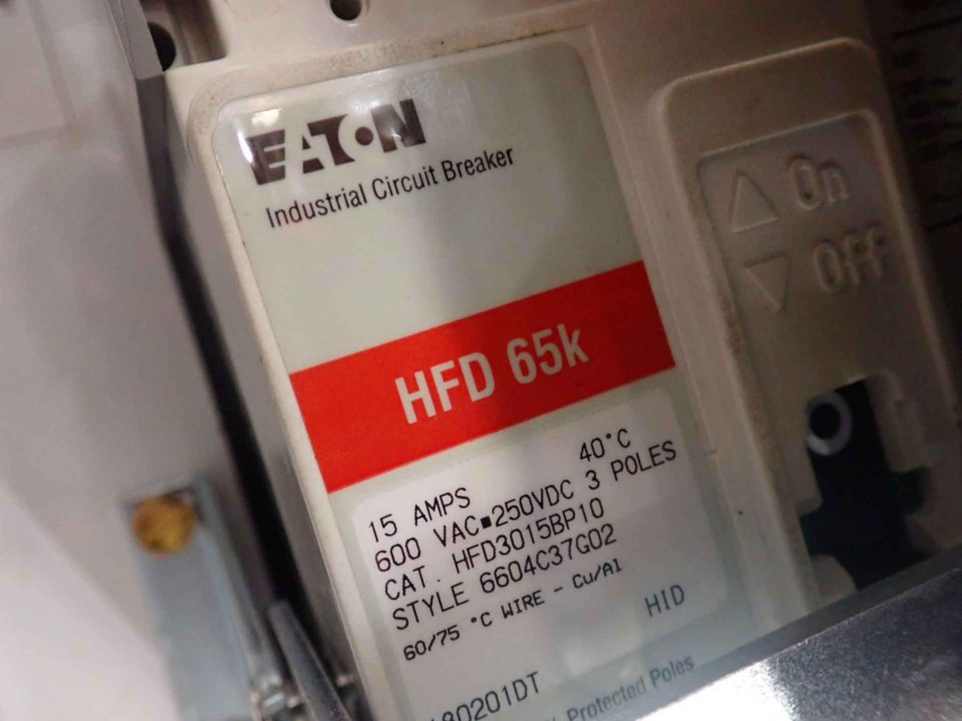 Eaton Freedom 2100 Series Motor Control Center | (1) FDRB-15A; (6) F206-30A-10HP; (1) FDRB-100A - Image 29 of 72