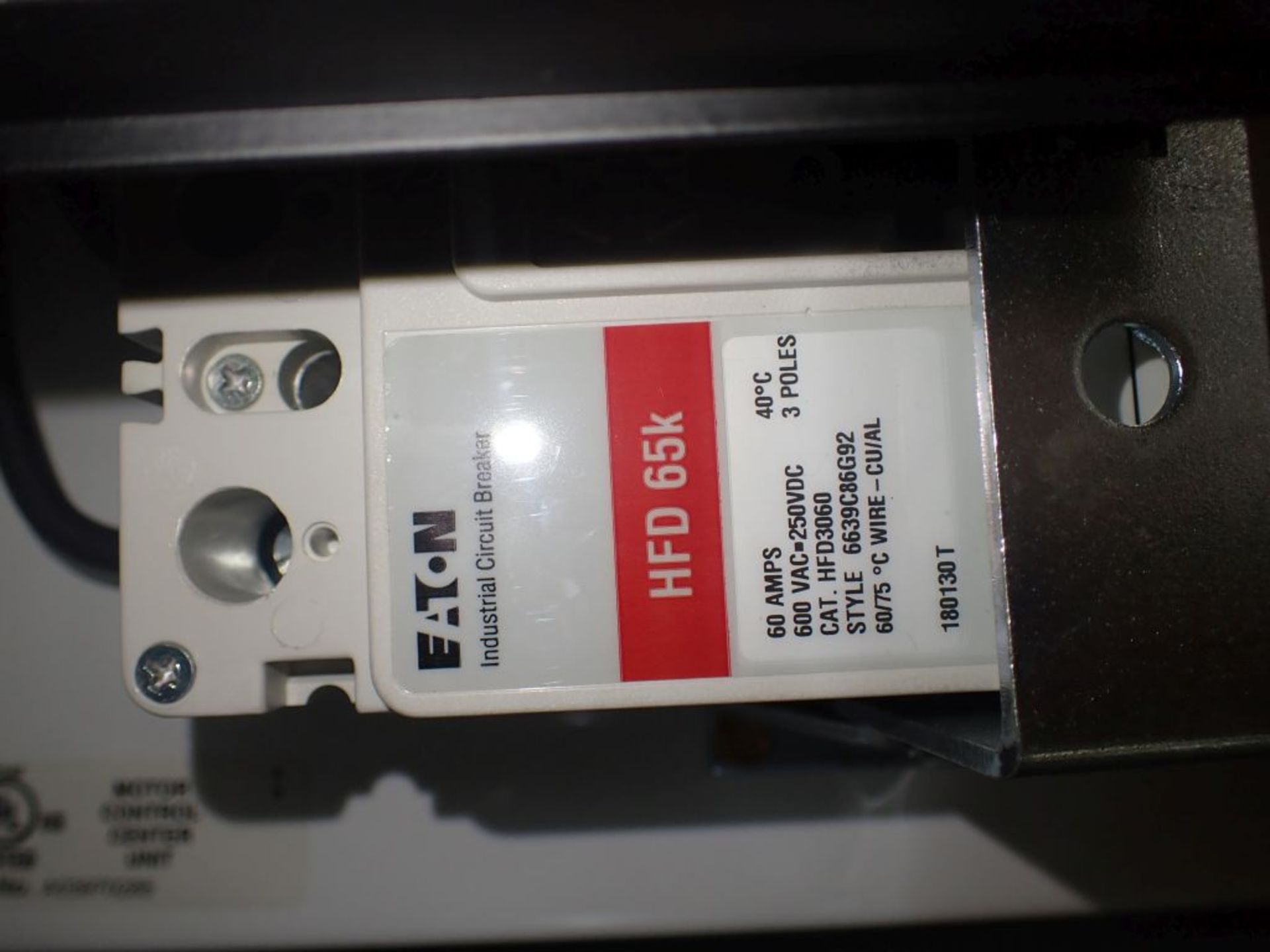 Eaton Freedom Flashgard Motor Control Center | (3) F216-15A-10HP; (1) FDRB-125A, with 150A - Image 30 of 57