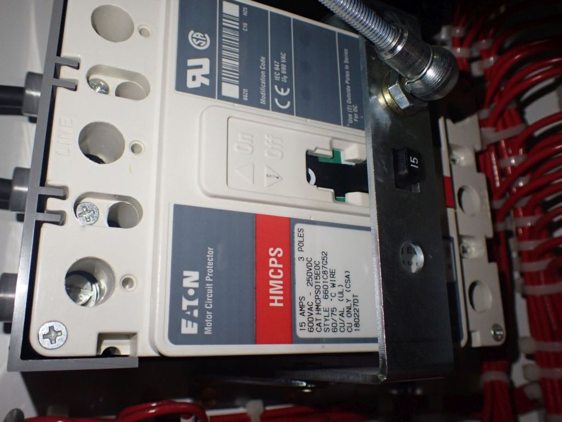 Eaton Freedom 2100 Series Motor Control Center | (2) F206-7A-10HP; (3) F206-15A-10HP; (1) FDRB-100A; - Image 77 of 87