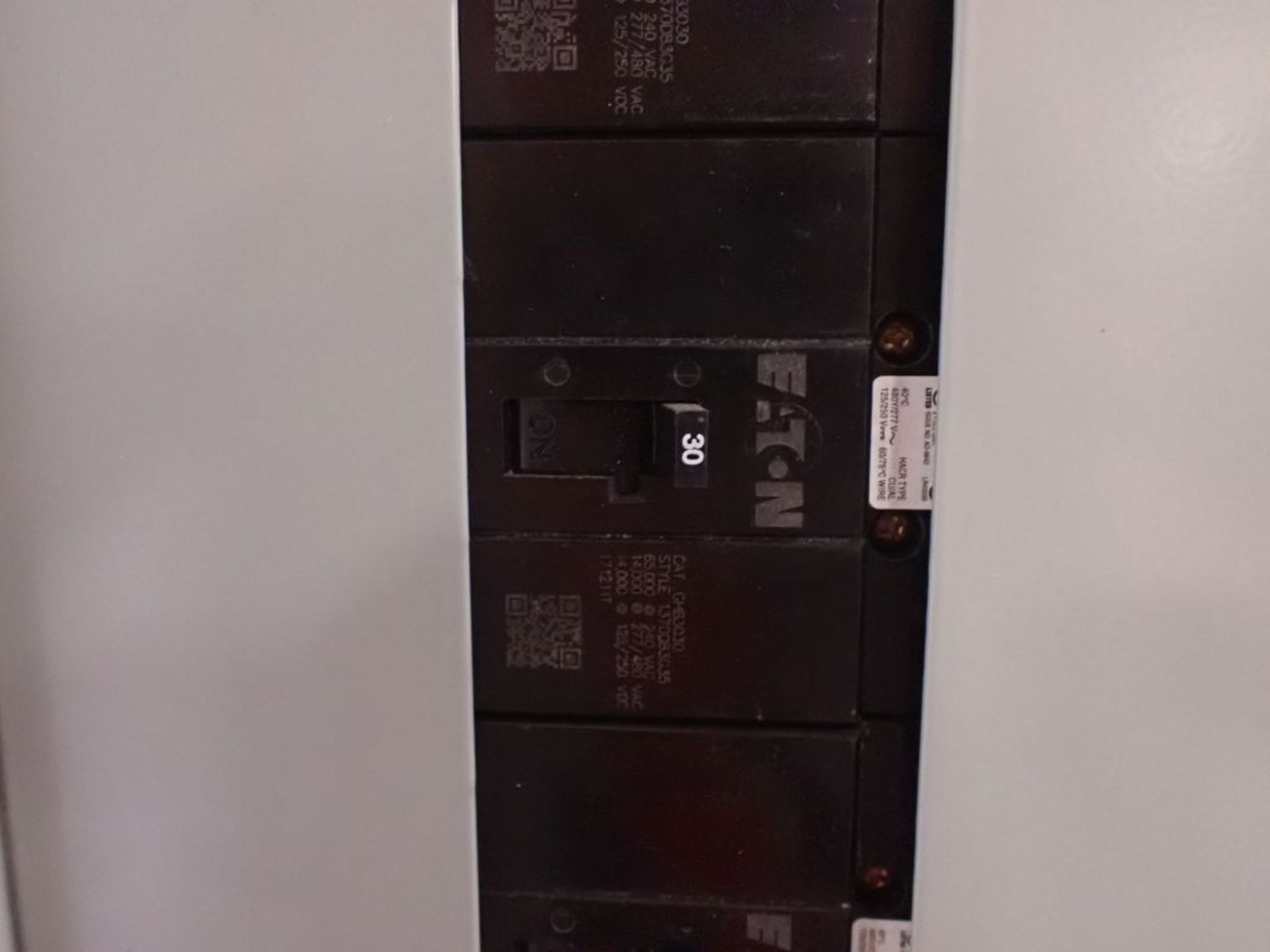 Eaton Freedom 2100 Series Motor Control Center | (2) F206-15A-10HP; (1) F206-30A-10HP; (1) FDRB- - Image 53 of 61