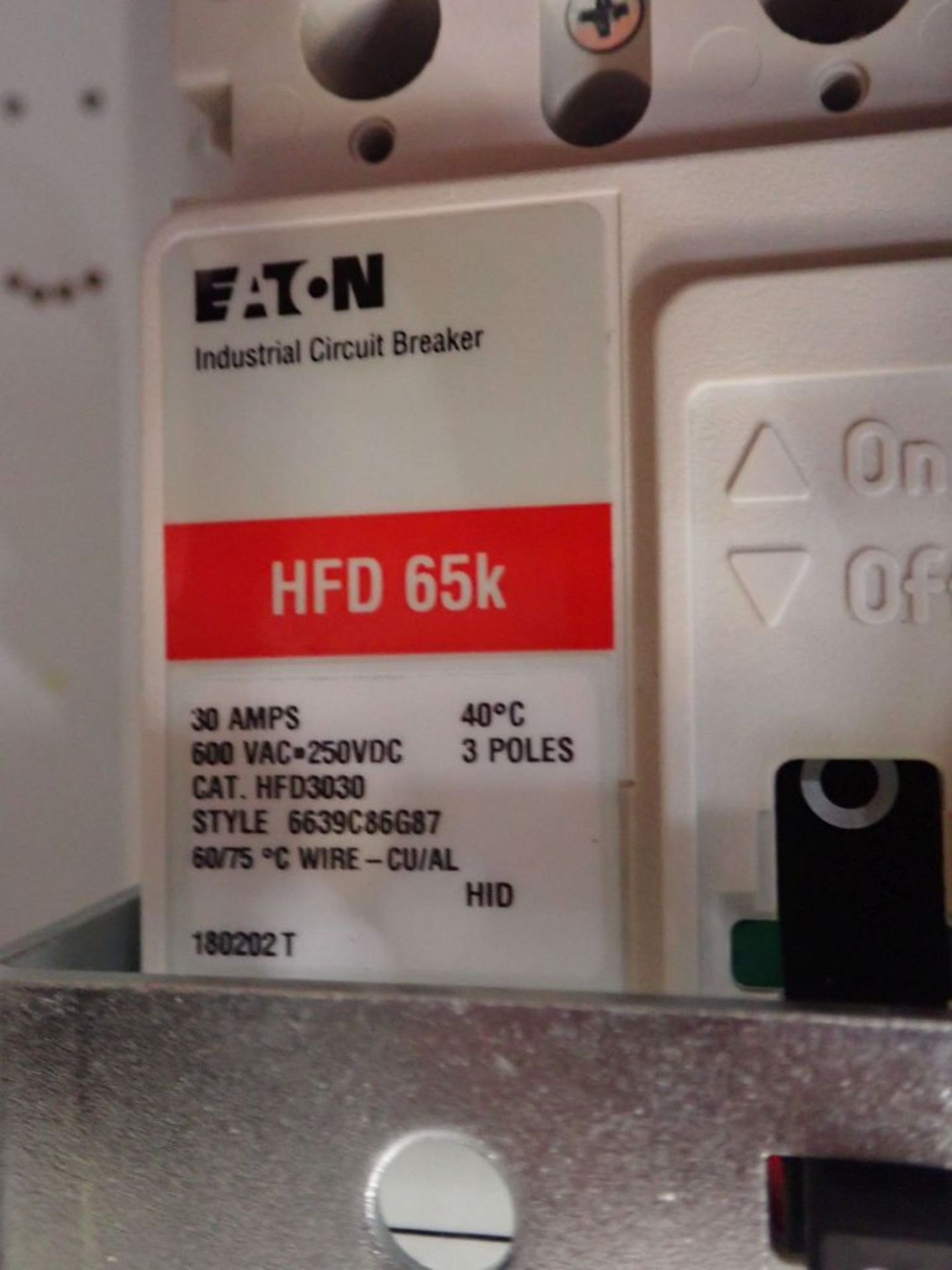 Eaton Freedom Flashgard Motor Control Center | SCR0753278, 480V; (1) INCB-250A, with 400A - Image 32 of 69