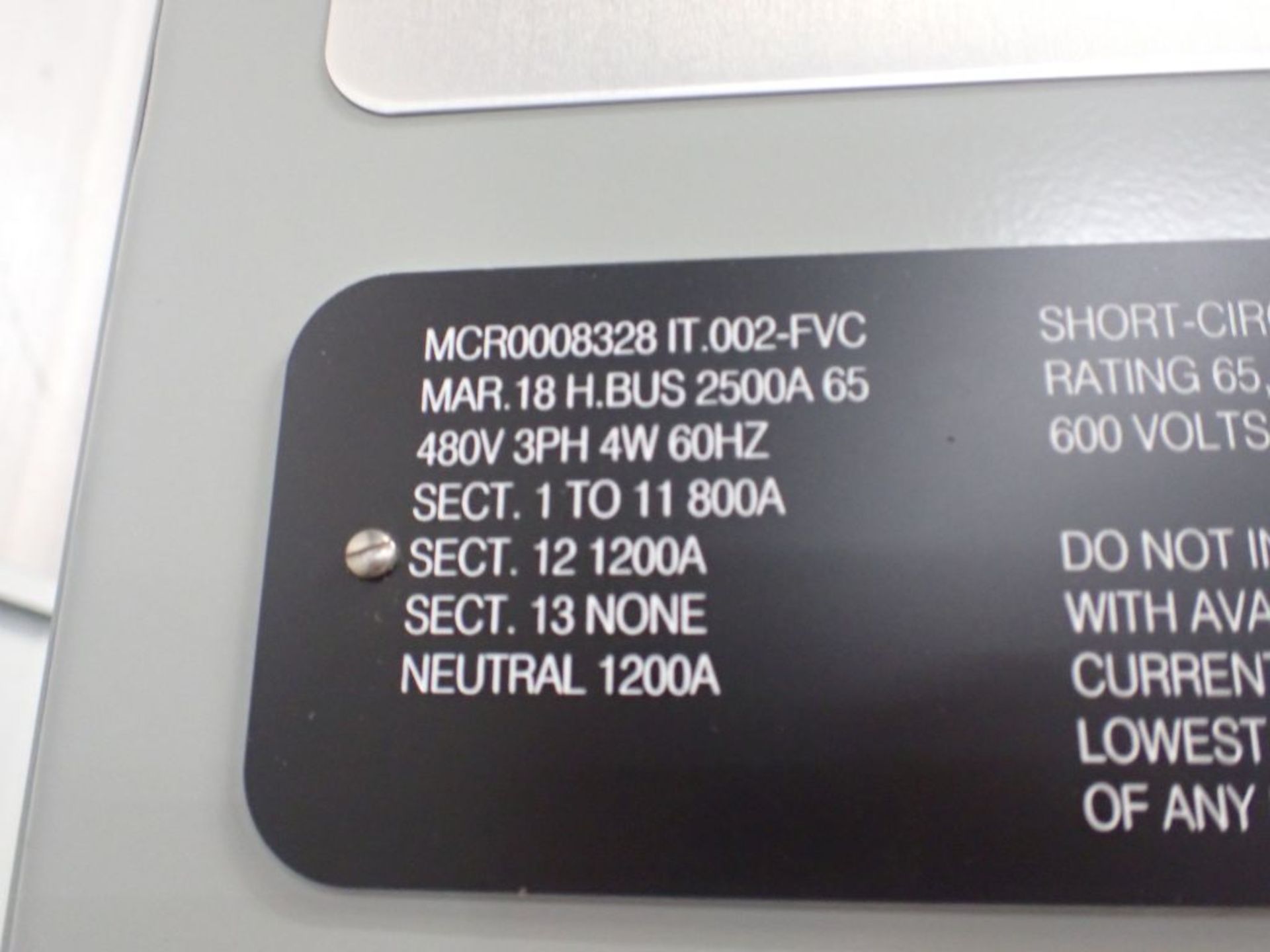 Eaton Freedom Flashgard Motor Control Center | (3) F216-15A-10HP; (1) FDRB-125A, with 150A - Image 14 of 57