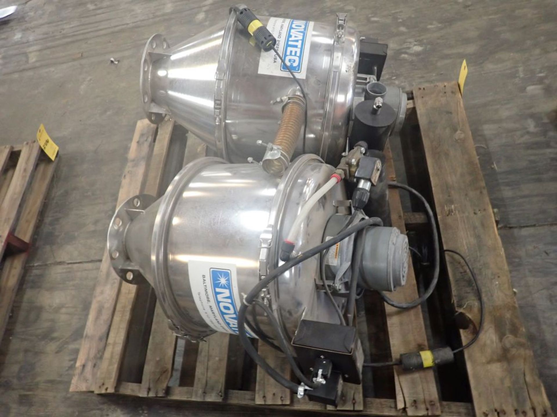 Lot of (2) Novatec Storage Hoppers w/Attachments - Complete Valve, Cat No. 06F22C2140AAF4C05 - Image 2 of 11