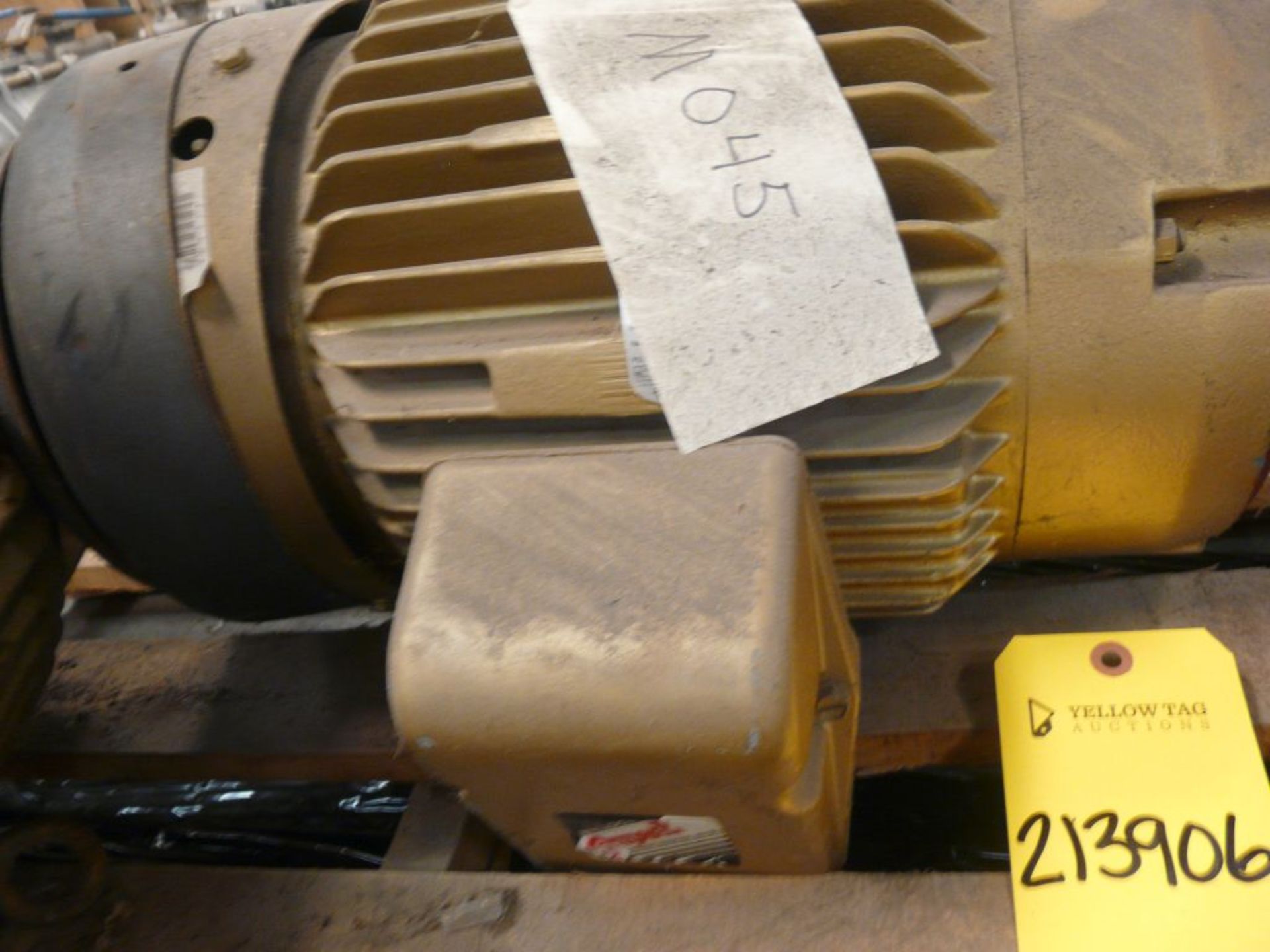 Baldor Super-E 10 HP Motor - Cat No. VEM3774T; 10 HP; 460V; 1780 RPM; Frame: 215TC; 3PH - Image 4 of 5