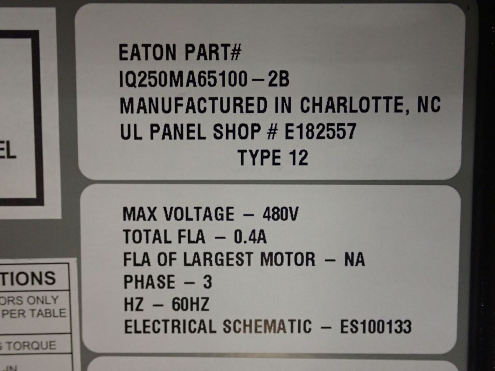 Power Meter - Part No. 64649MR34-475192-1; Eaton 1Q25 - Image 17 of 17