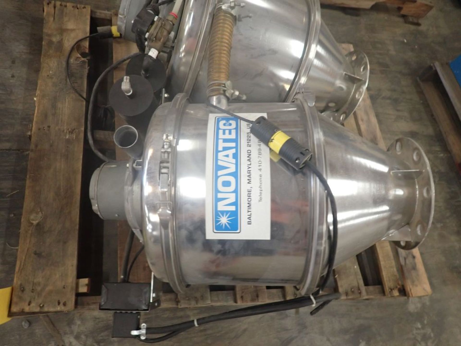 Lot of (2) Novatec Storage Hoppers w/Attachments - Complete Valve, Cat No. 06F22C2140AAF4C05 - Image 7 of 11