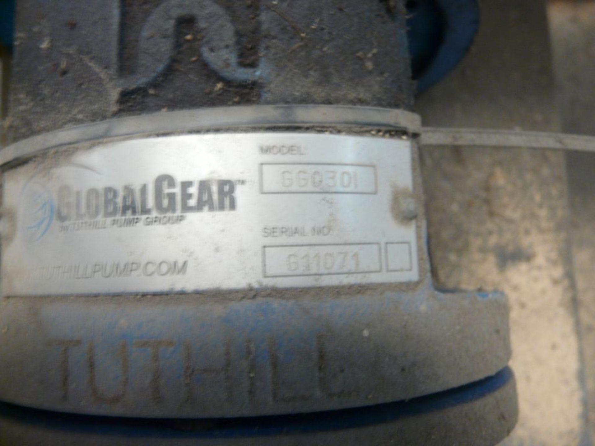 Global Gear Pump - Model No. GG0301; Includes:; Baldor 2 HP Motor; Cat No. M3664T; 460V; 1160 RPM; - Image 5 of 8