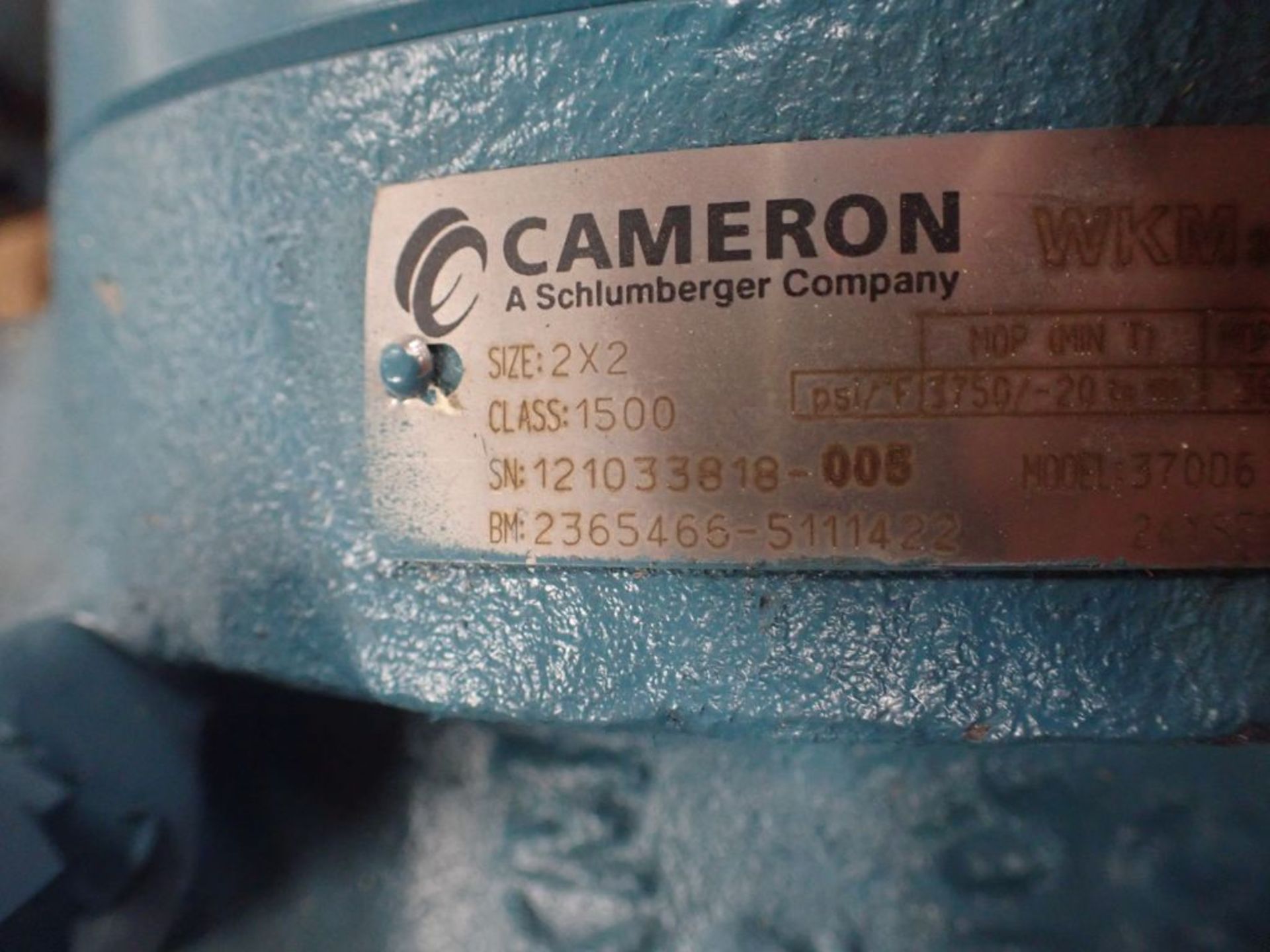 Cameron Valve - Serial No. 121033818; Model No. 370D6 - Image 5 of 10