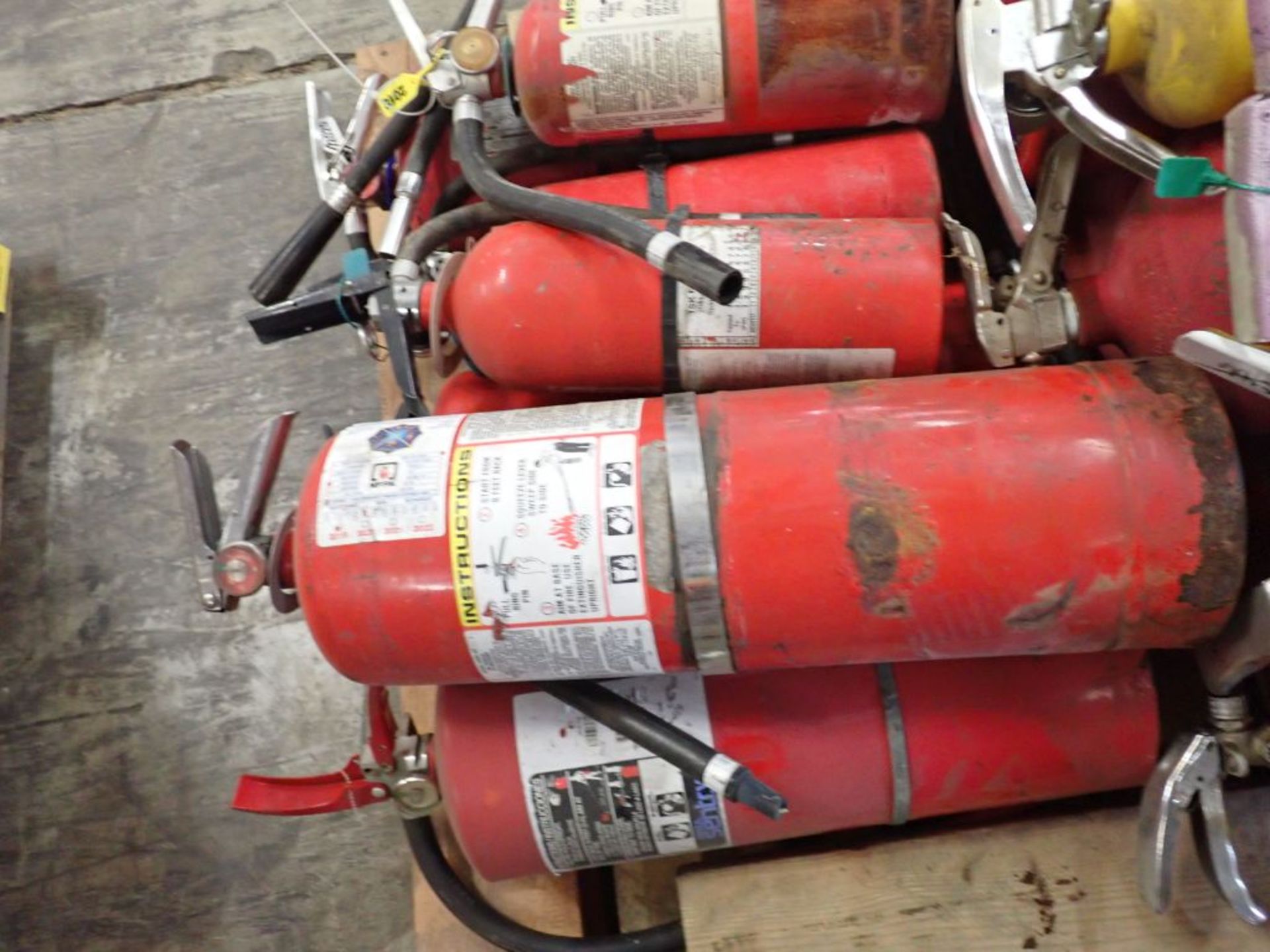 Lot of Assorted Fire Extinguishers - Brands Include: National Fire Protection, Ansul, TSK Fire & - Image 7 of 9