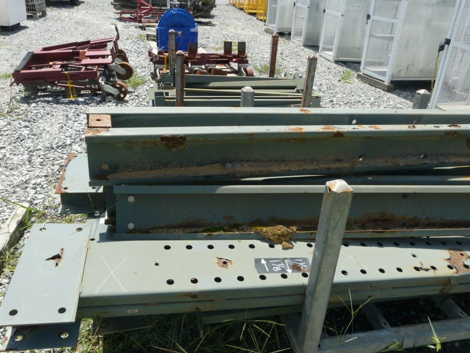 Lot of Assorted U-Line Components - Includes: 106" Double Sided Cantilever Base; Column for - Image 3 of 6