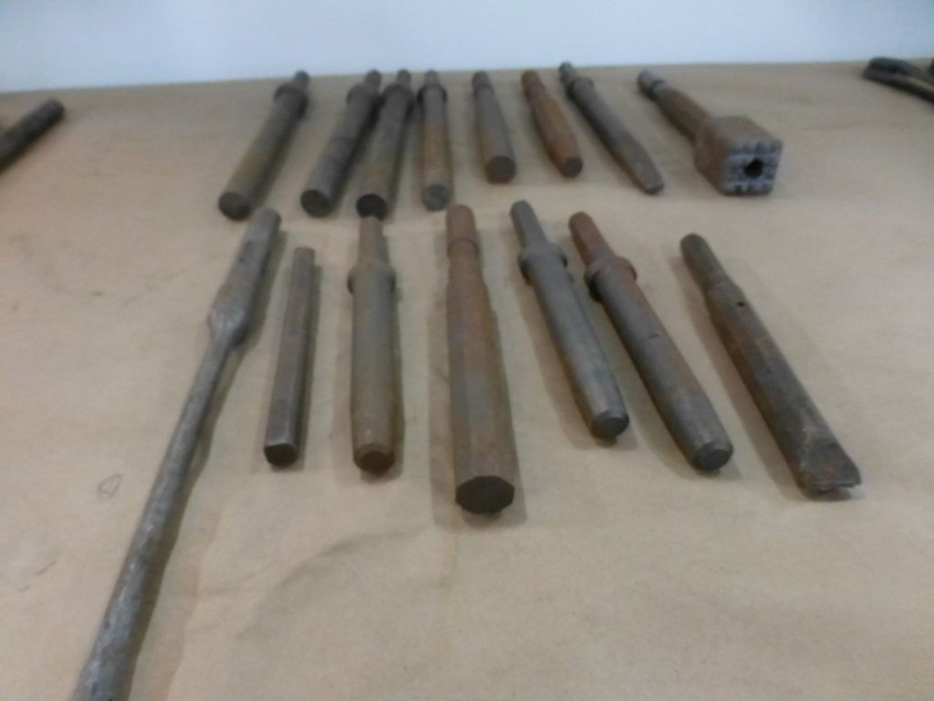 Lot of (14) Chisels and (1) Mallet Tool; Tag: 214936