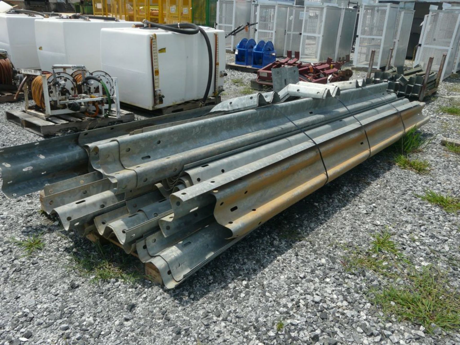 Lot of Guard Rail Pieces; Tag: 215286 - Image 3 of 7