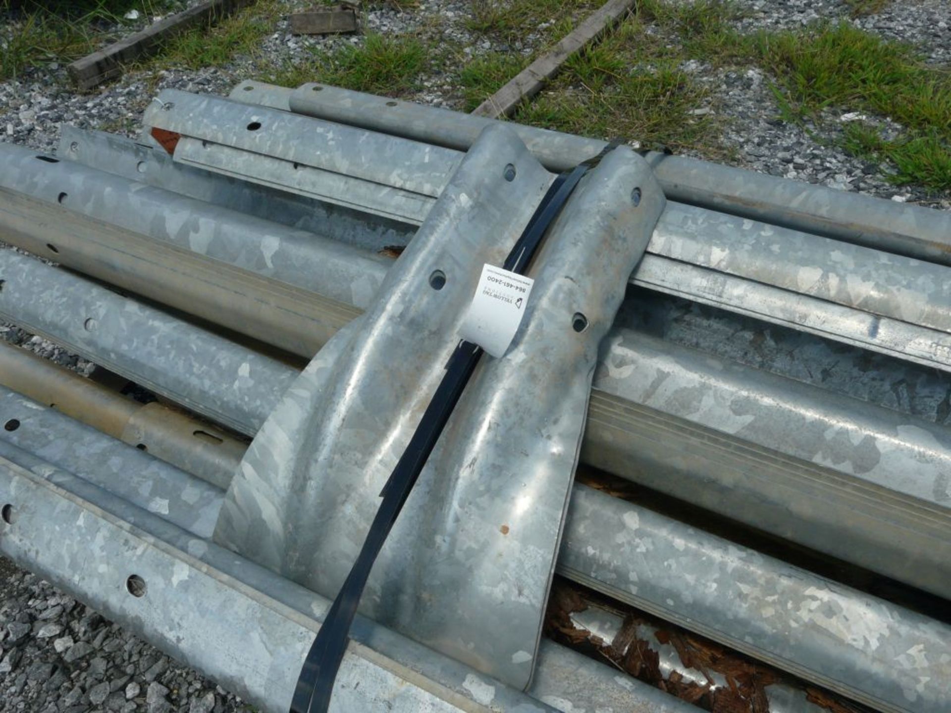 Lot of Guard Rail Pieces; Tag: 215286 - Image 7 of 7