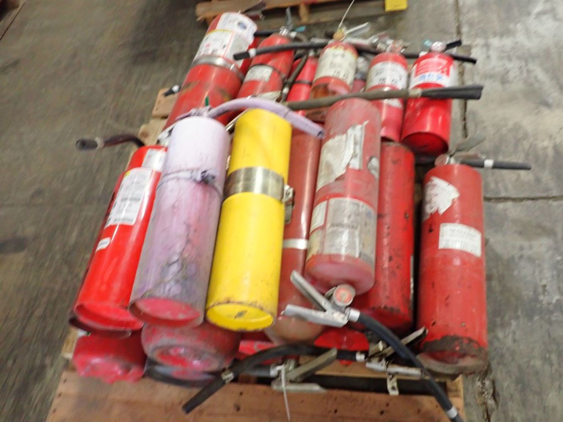 Lot of Assorted Fire Extinguishers - Brands Include: National Fire Protection, Ansul, TSK Fire &