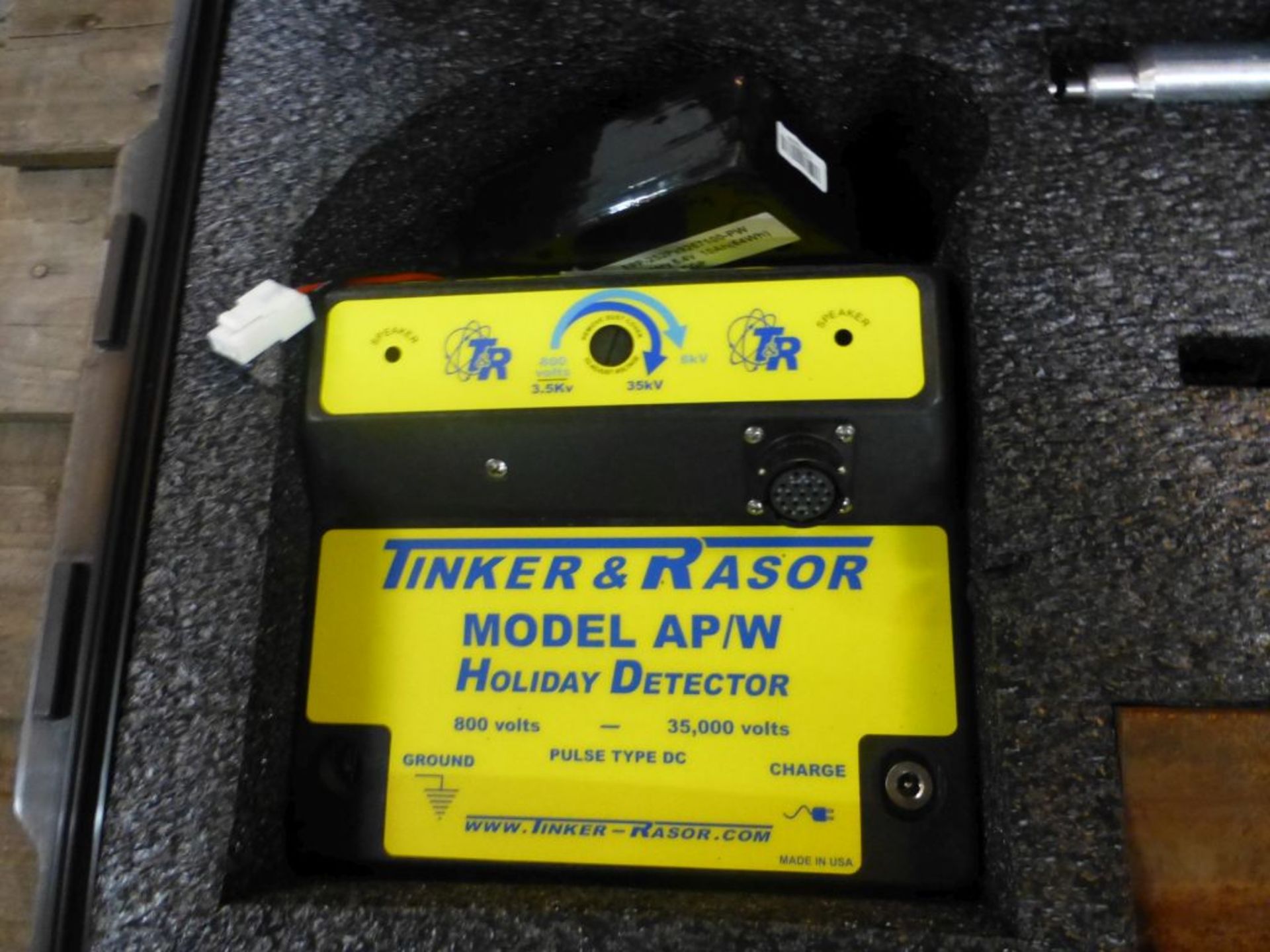 Tinker & Rasor Holiday Detector Kit - Model No. AP/W; Pulse Type DC; 800-35000V; Tag: 215451 - Image 7 of 9