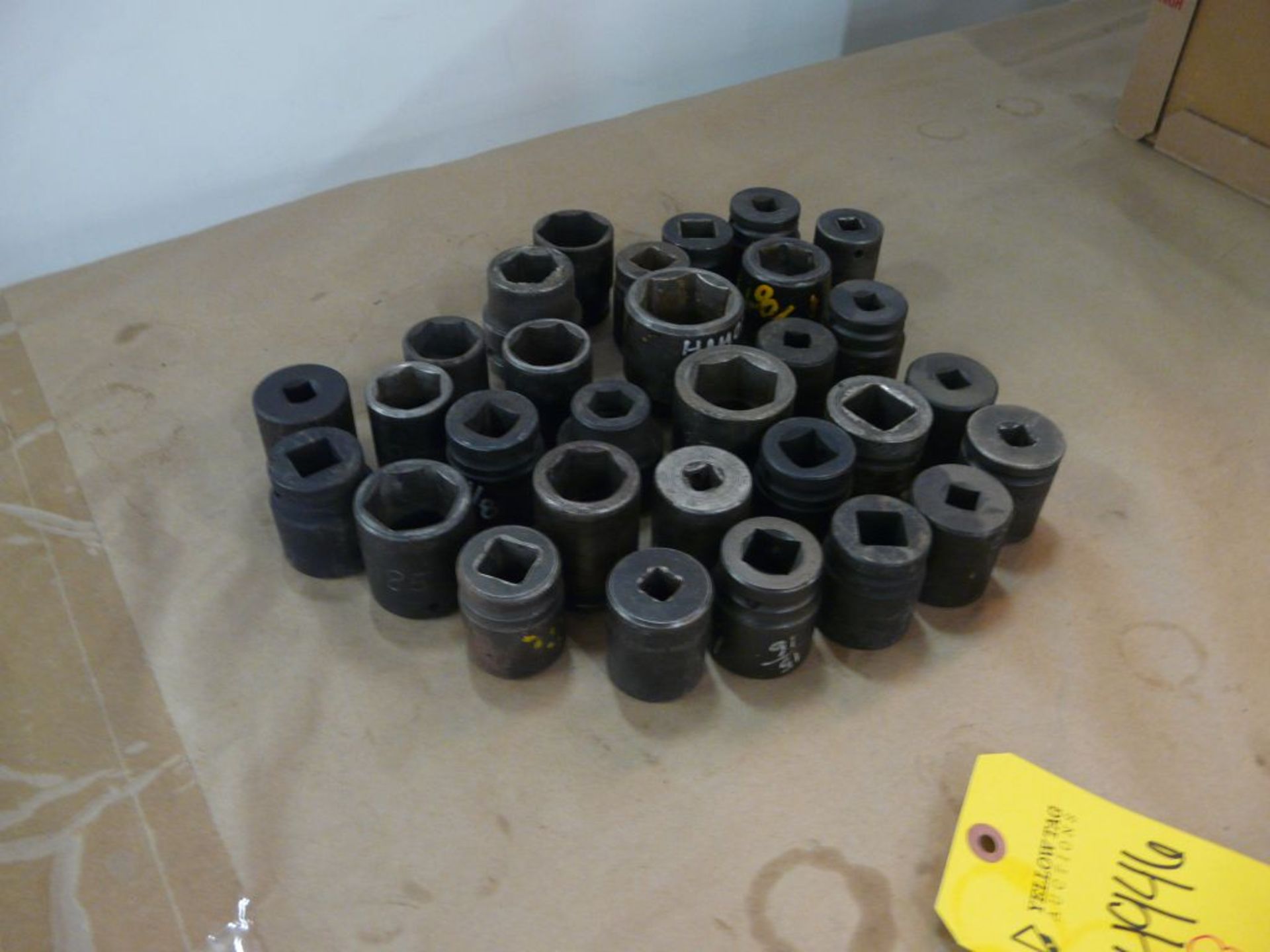 Lot of (30) Heavy Duty Sockets - Drive Sizes Include: 1"; 1/2"; 5/8"; Tag: 214946 - Image 2 of 6