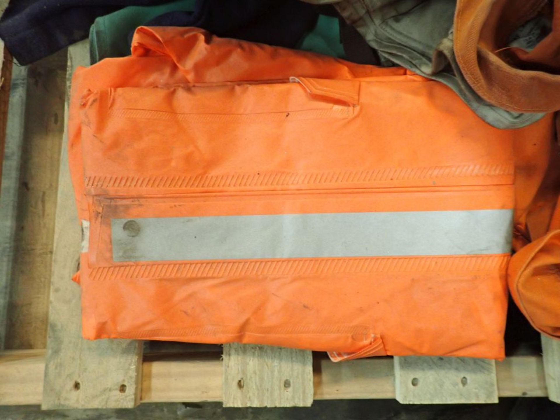 Lot of Work Clothes and Life Jackets; Tag: 214968 - Image 5 of 13