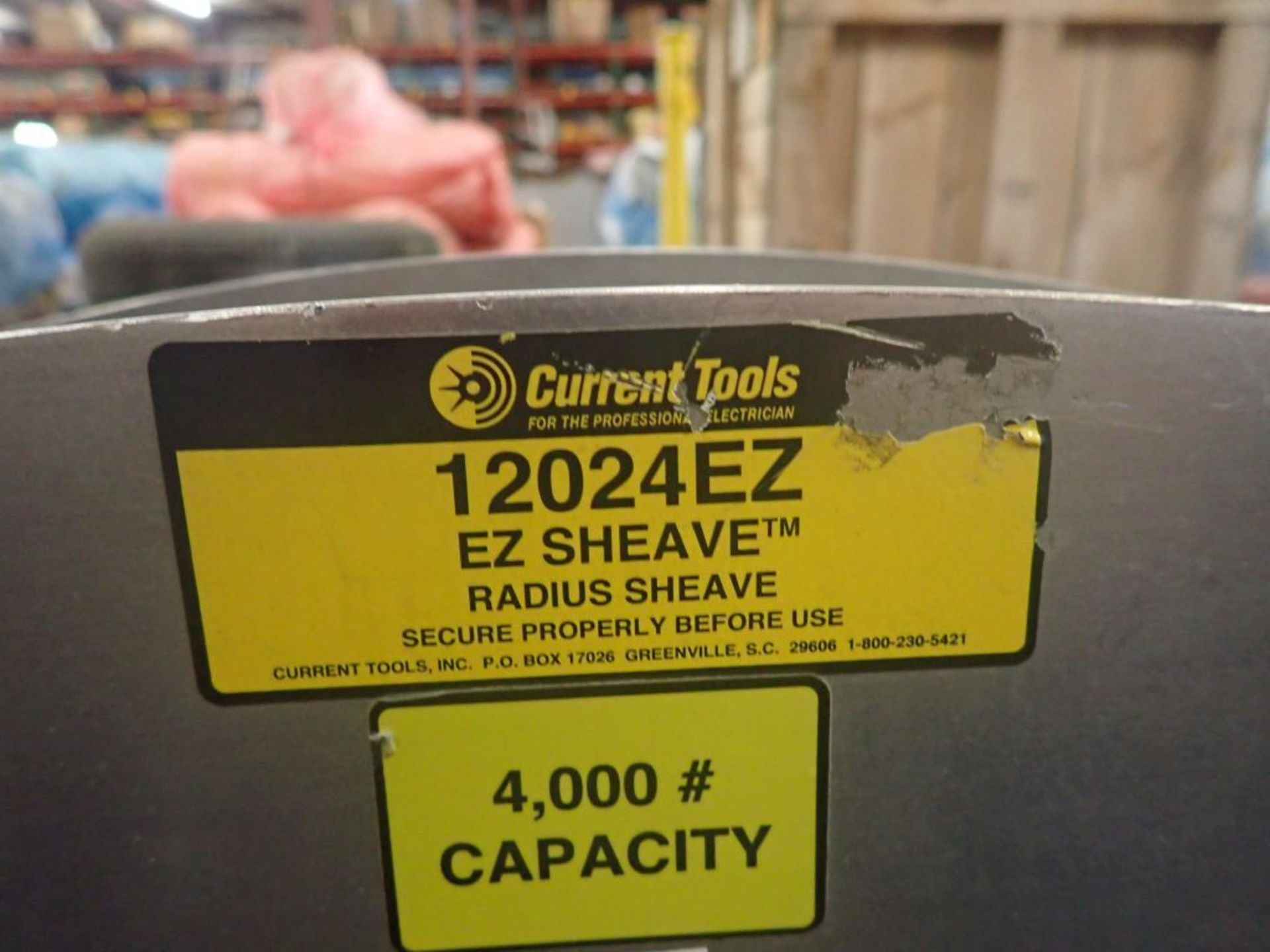 Lot of (3) Current Tools EZ Sheave Radius Sheaves - Cat No. 12024EZ; Tag: 215335 - Image 10 of 10
