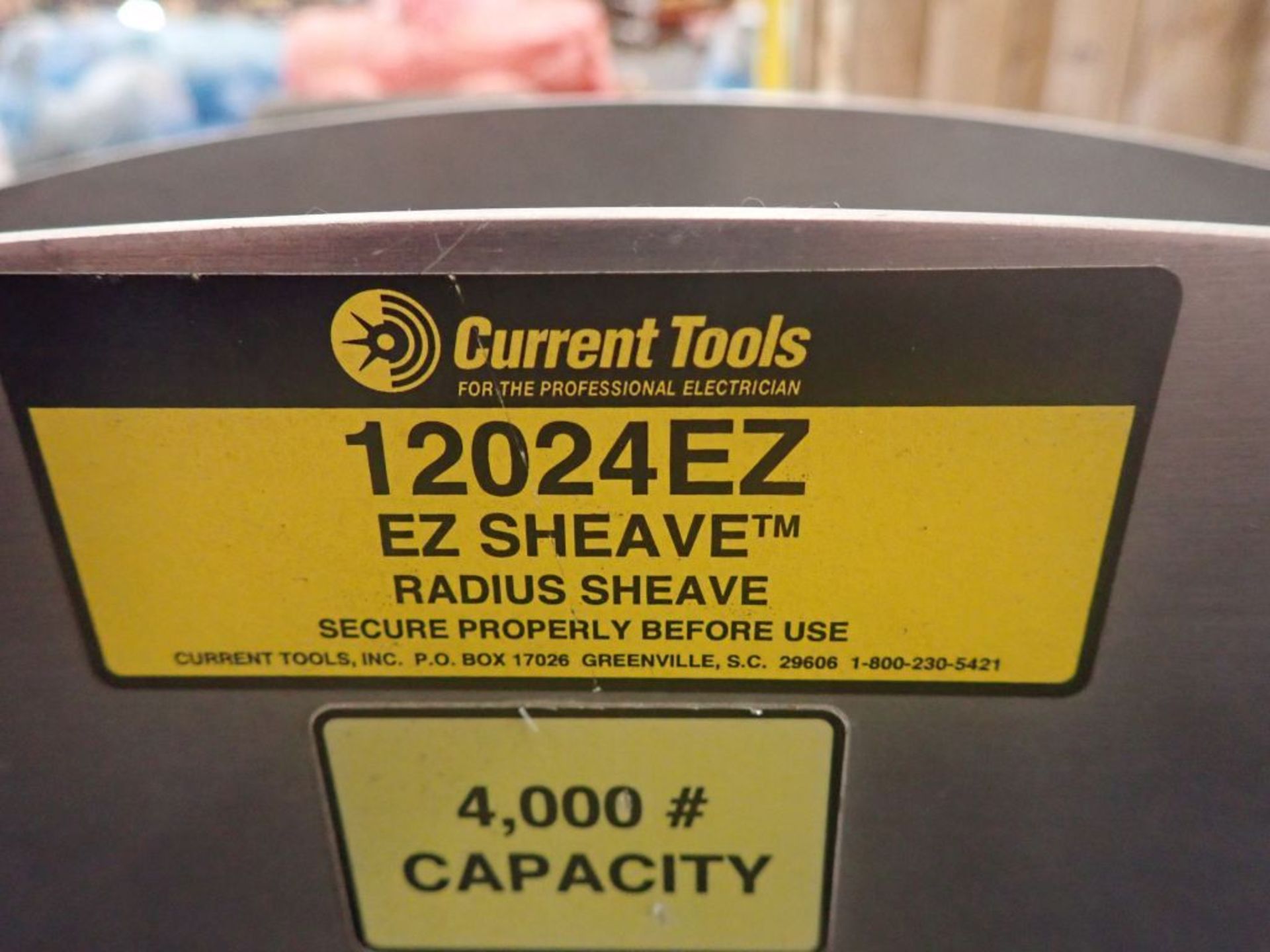 Lot of (3) Current Tools EZ Sheave Radius Sheaves - Cat No. 12024EZ; Tag: 215335 - Image 7 of 10