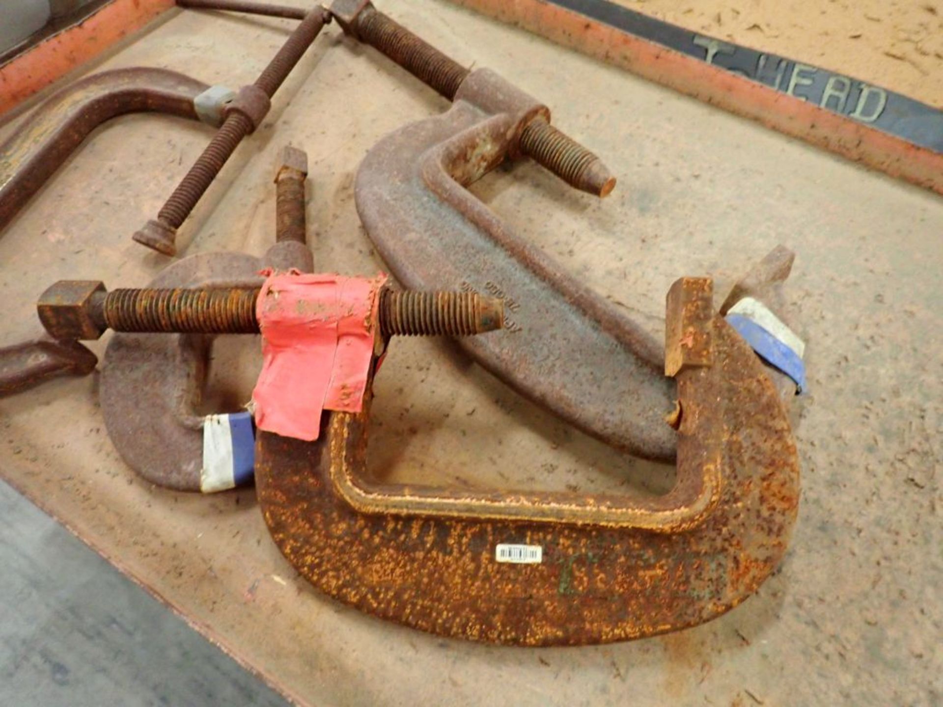 Lot of (2) Handled Wagons and (4) C-Clamps; Tag: 214848 - Image 12 of 16