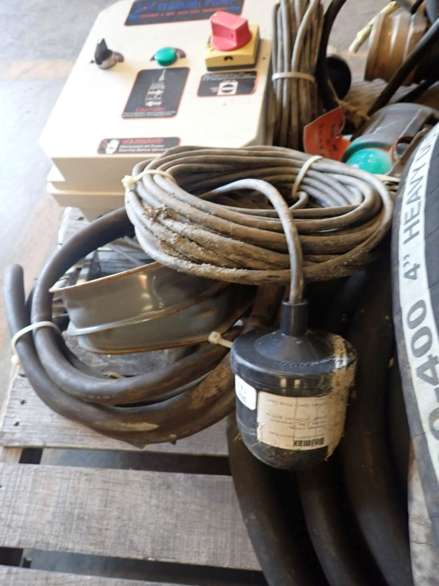 Lot of Assorted Components - Includes: Tsurumi Pump; Water Discharge Hose; Tag: 214858 - Image 11 of 16