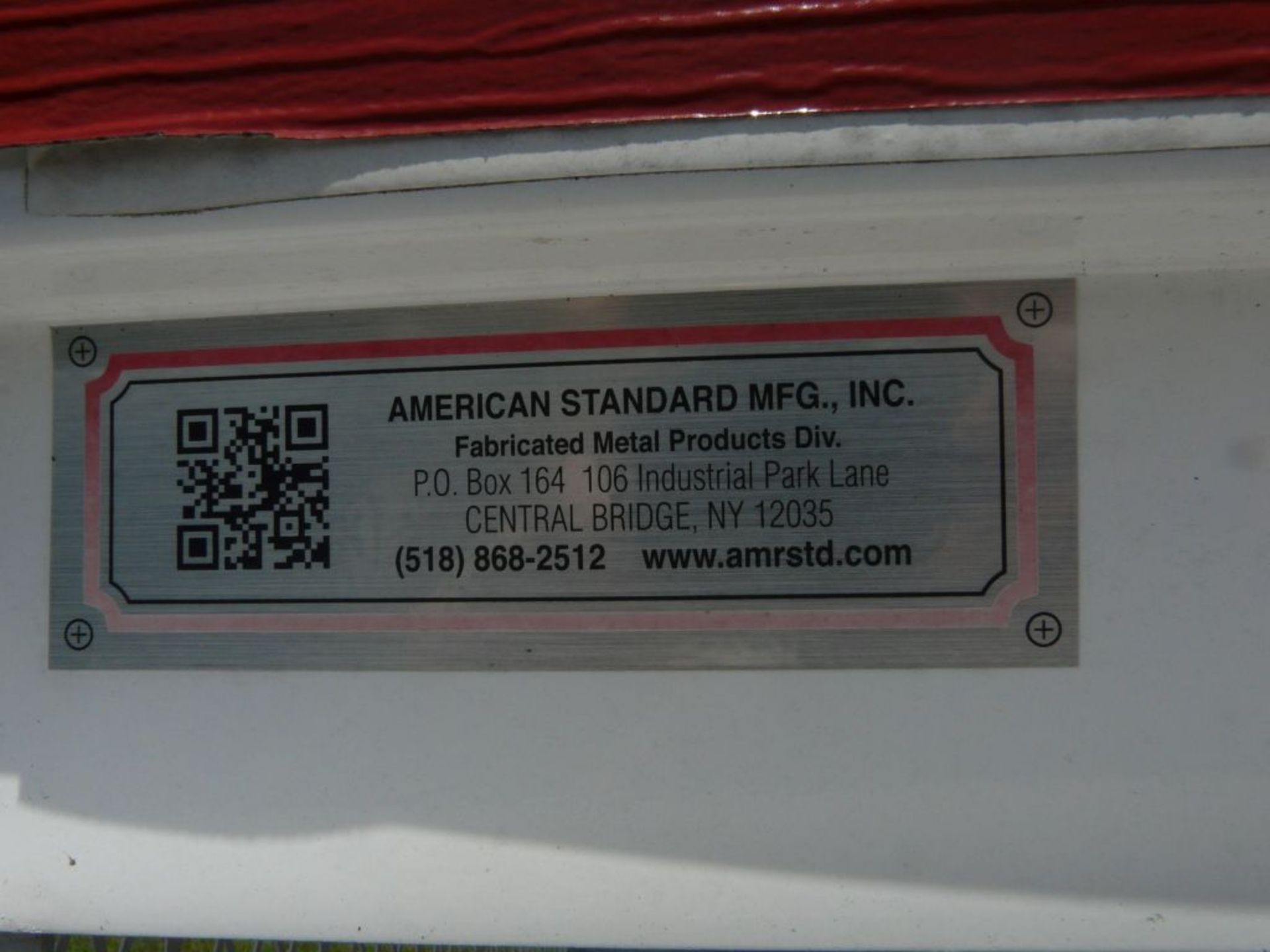 American Standard Metal Storage Cabinet - 29" x 44" x 65"; Tag: 215314 - Image 4 of 5