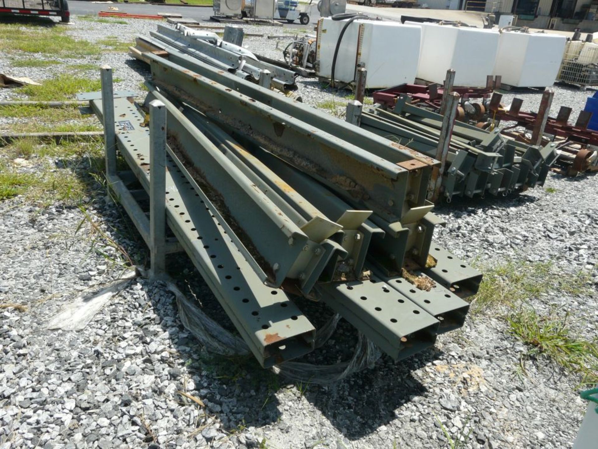 Lot of Assorted U-Line Components - Includes: 106" Double Sided Cantilever Base; Column for - Image 5 of 6