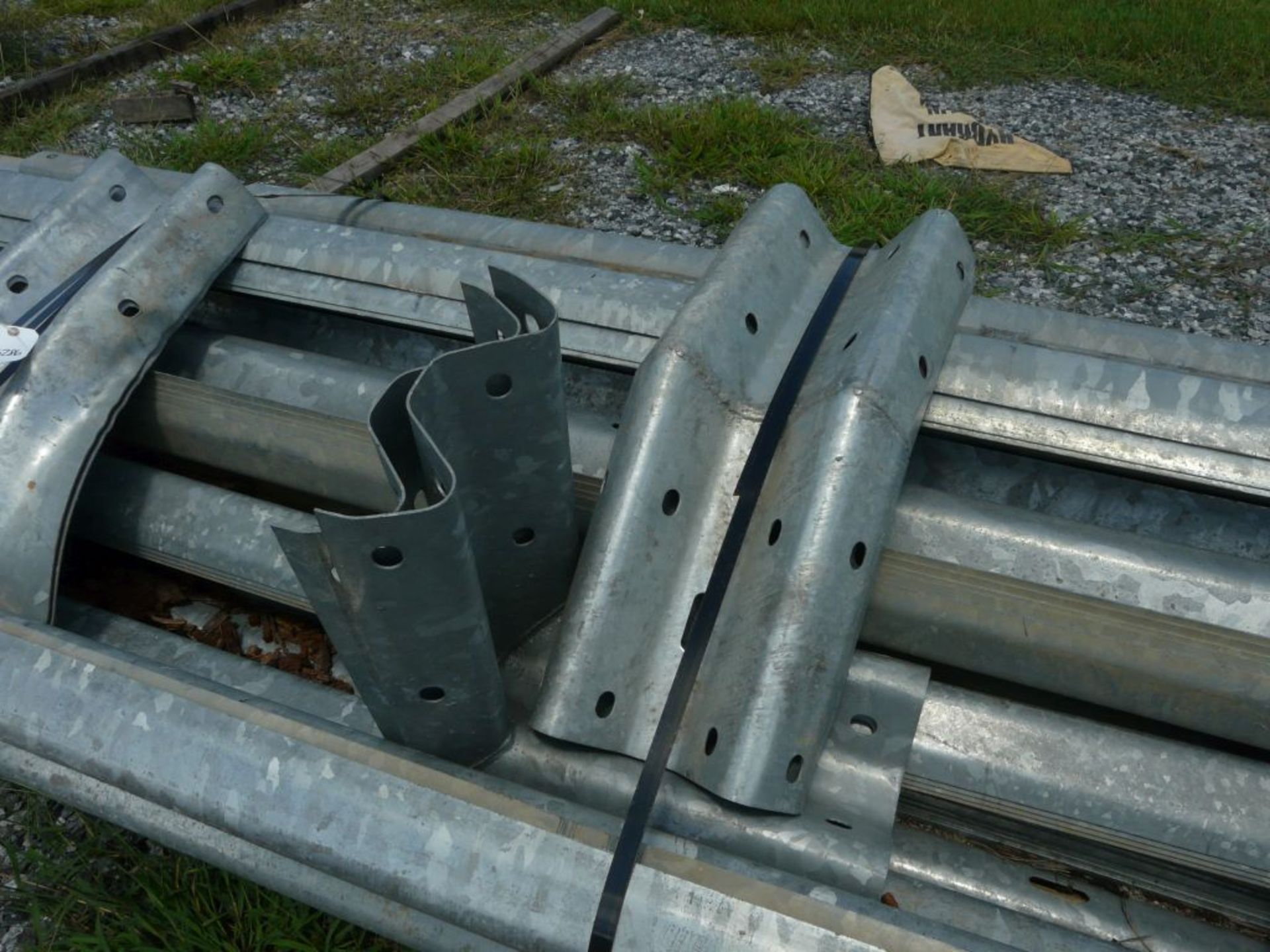 Lot of Guard Rail Pieces; Tag: 215286 - Image 6 of 7