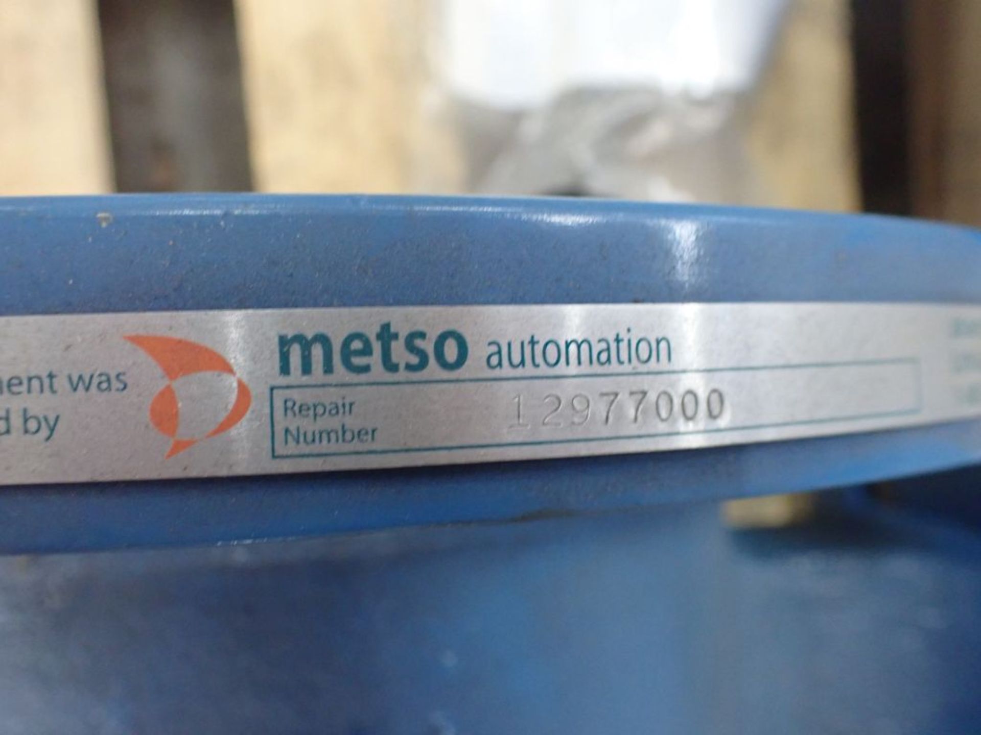 Metso Flanged Valve Segment - Model No. 309C4A; Part No. 10532305; Size: 6" x 8"; Tag: 215781 - Image 7 of 9