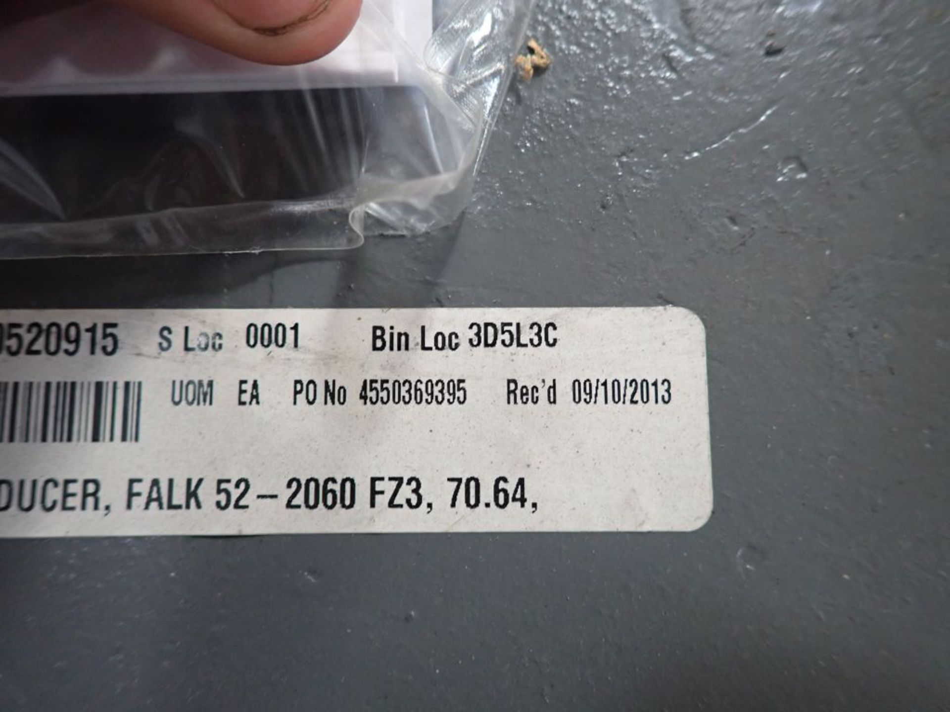 Falk Enclosed Gear Drive - Model No. 1060F23A; 70.51 Ratio; Tag: 215727 - Image 8 of 14