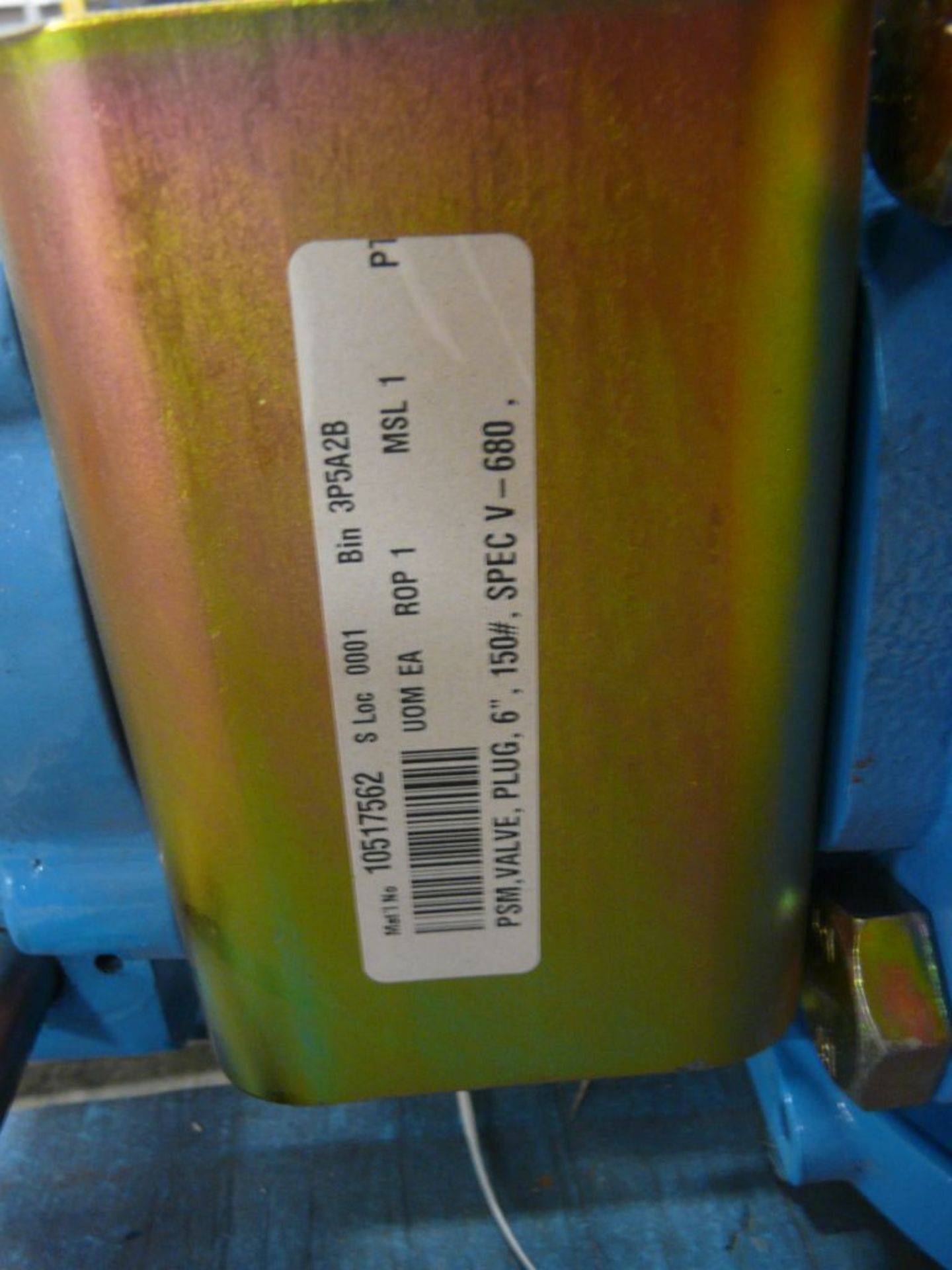 Lot of (2) Flowserve Plug Valves - (1) Part No. V-680, 3"/150; (1) Part No. V-680, 6"/150; Tag: - Image 3 of 6