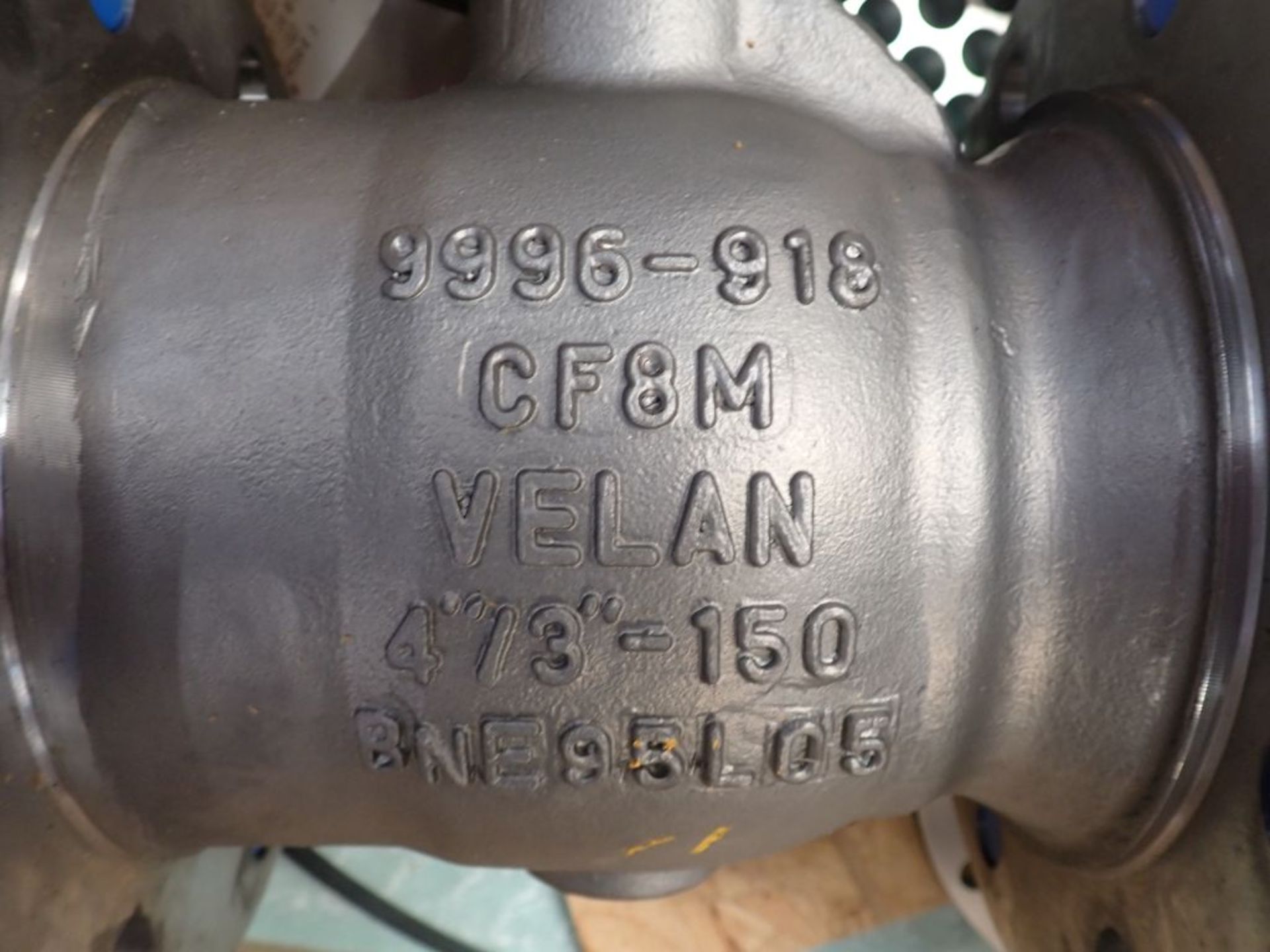 Lot of (4) Assorted Components - (1) Velan Ball Valve Part No. BNE 95L05, 4"/3" - 150; (1) Manometer - Image 5 of 13