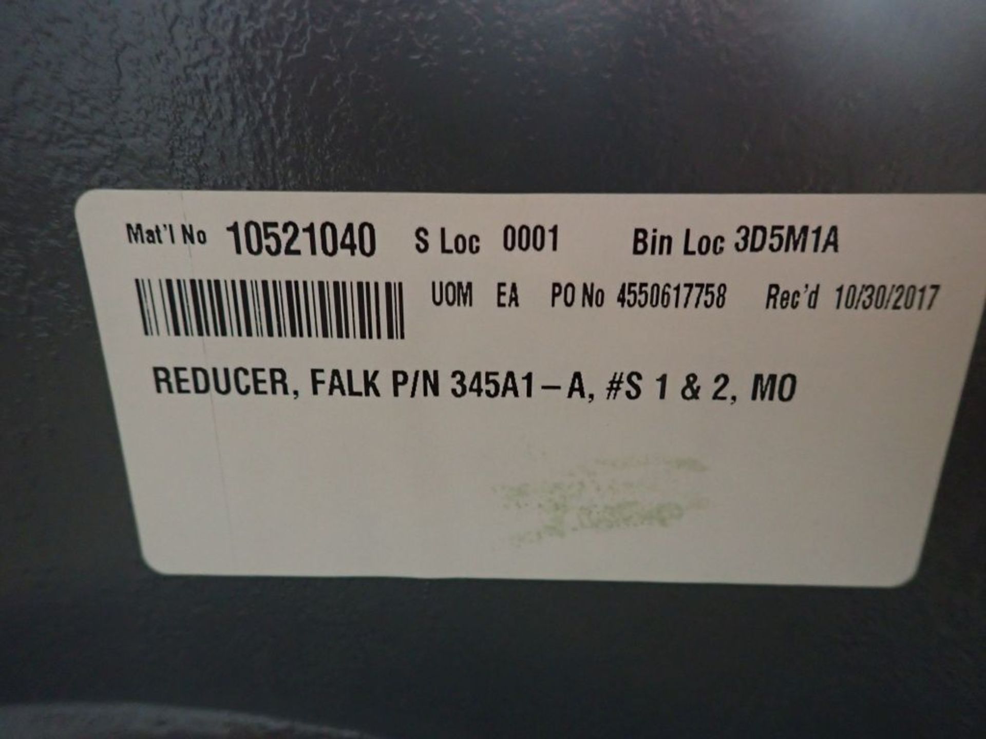 Falk Enclosed Gear Drive - Model No. 345A1-A; 2.040 Ratio; Tag: 215759 - Image 6 of 11