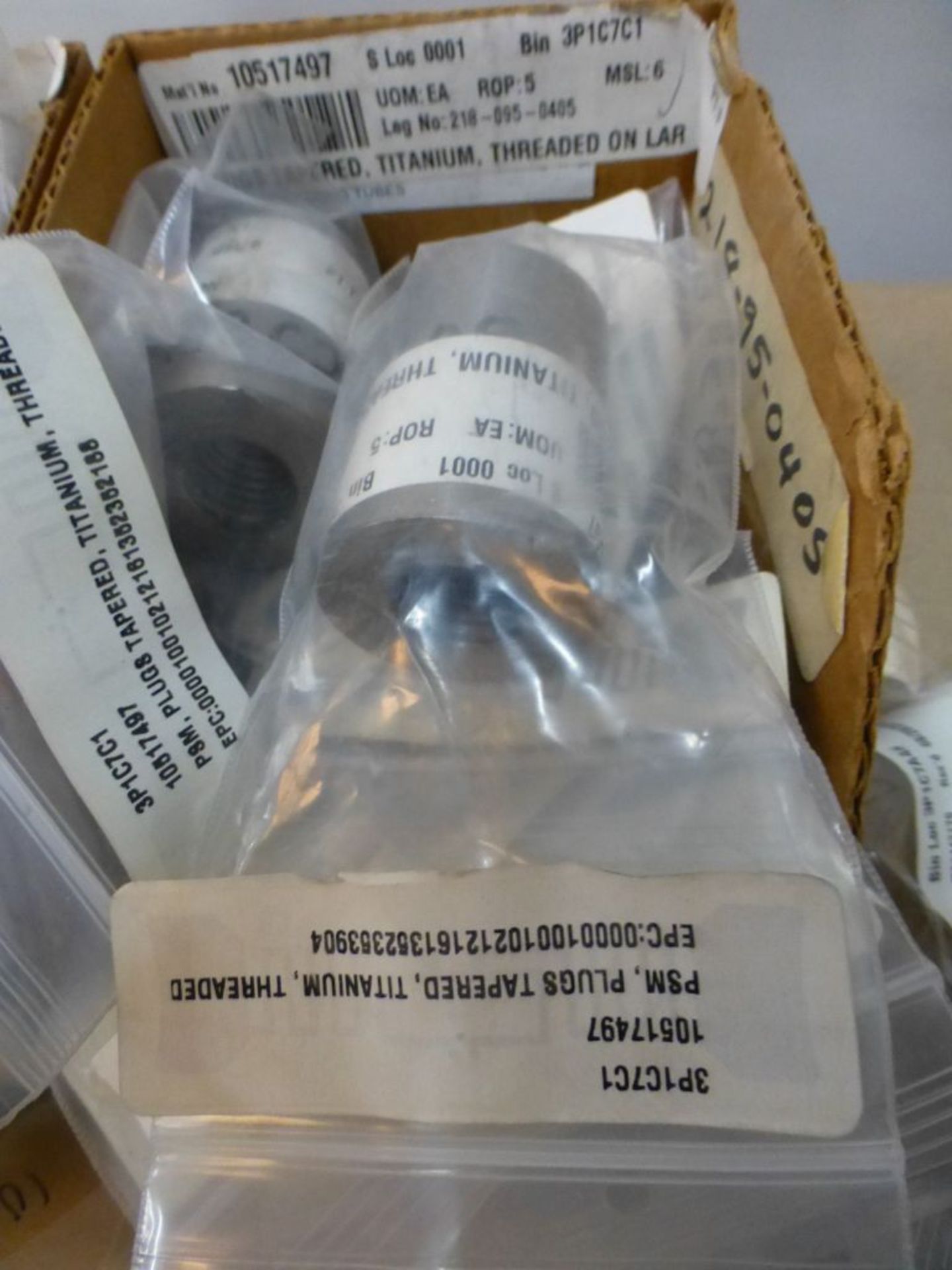 Lot of Assorted Components - Includes:; Sleeve Teflon; Plugs; Connectors; Tag: 216164 - Image 12 of 14