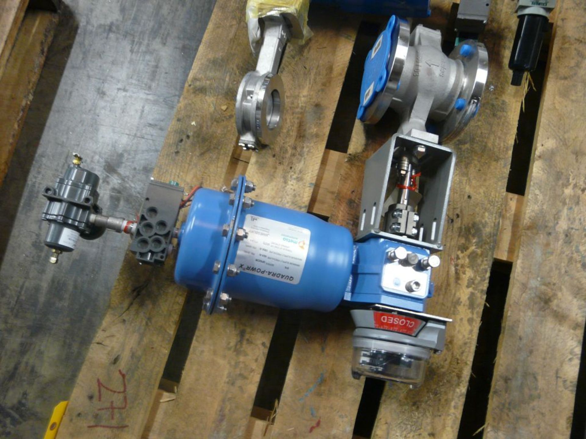 Lot of (2) Assorted Valves - (1) Quadra Powr Valve Series No. QPX2C/CM; (1) Neles Butterfly Valve; - Image 4 of 7