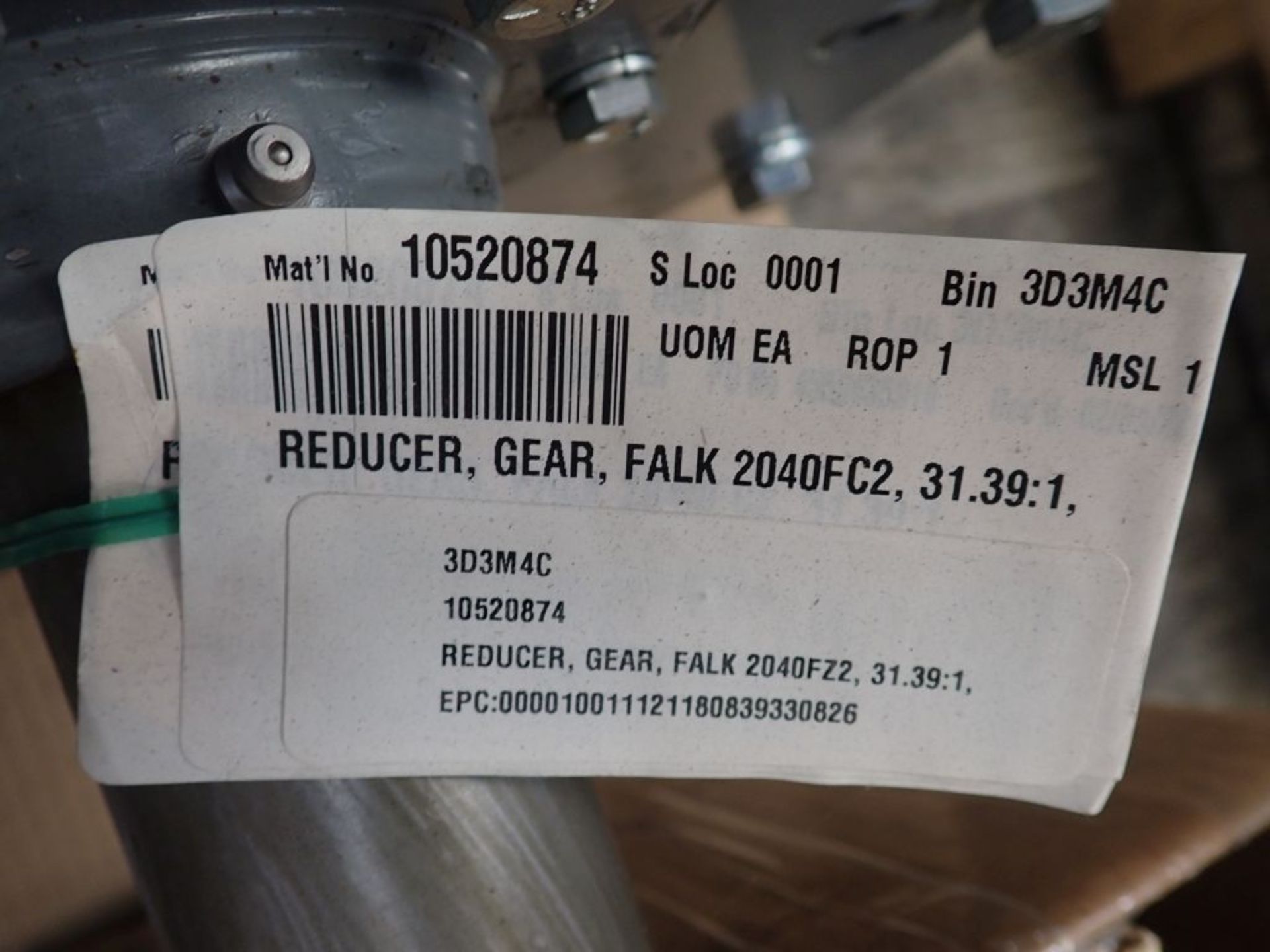 Falk Ultramax Gear Drive w/Components - Model No. 2040F22A; 29.43 Ratio; Tag: 215719 - Image 6 of 7