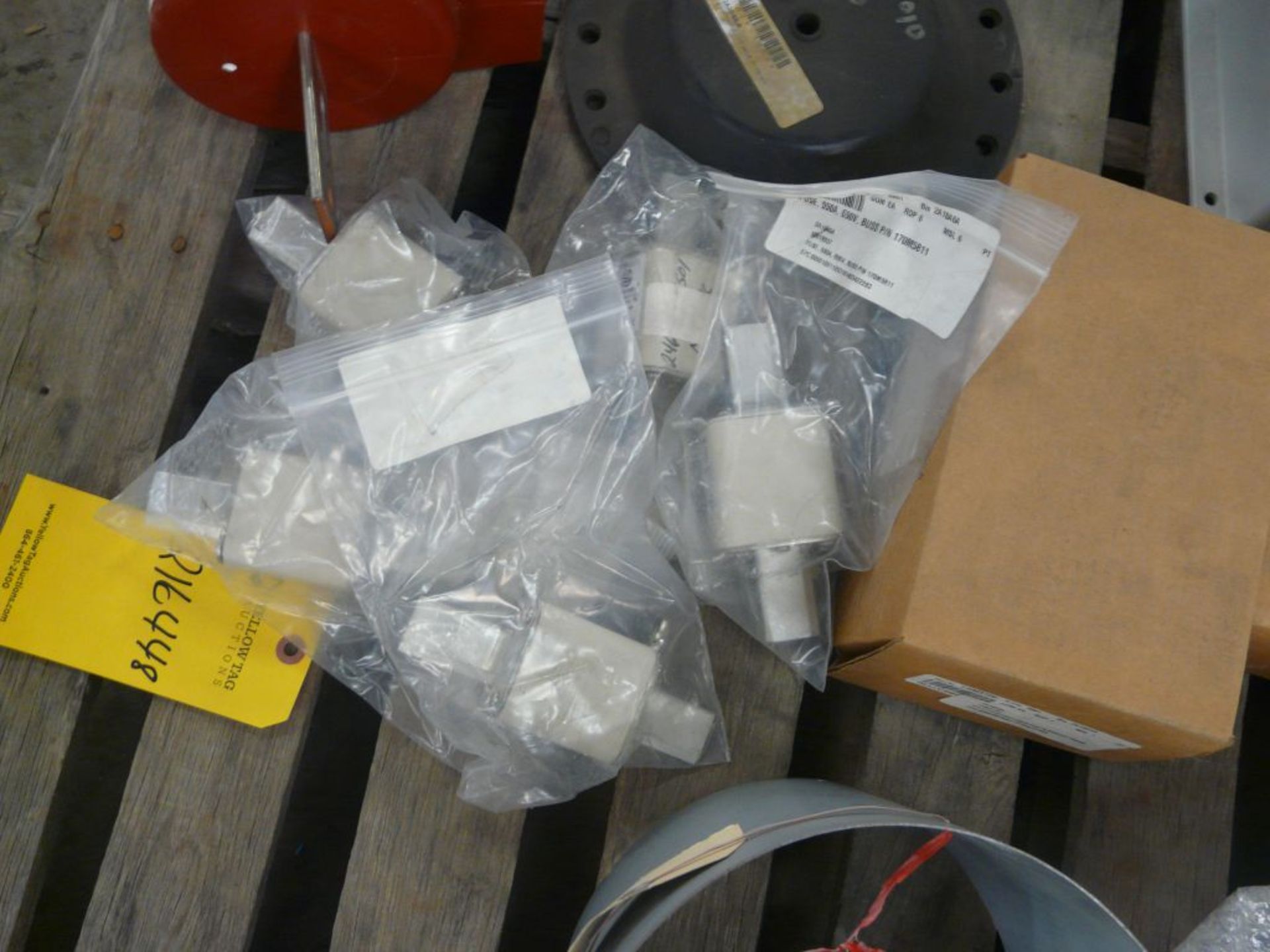 Lot of Assorted Components - Includes:; Current Transformer; Fan Assembly; Fuse; Tag: 216448 - Image 6 of 6