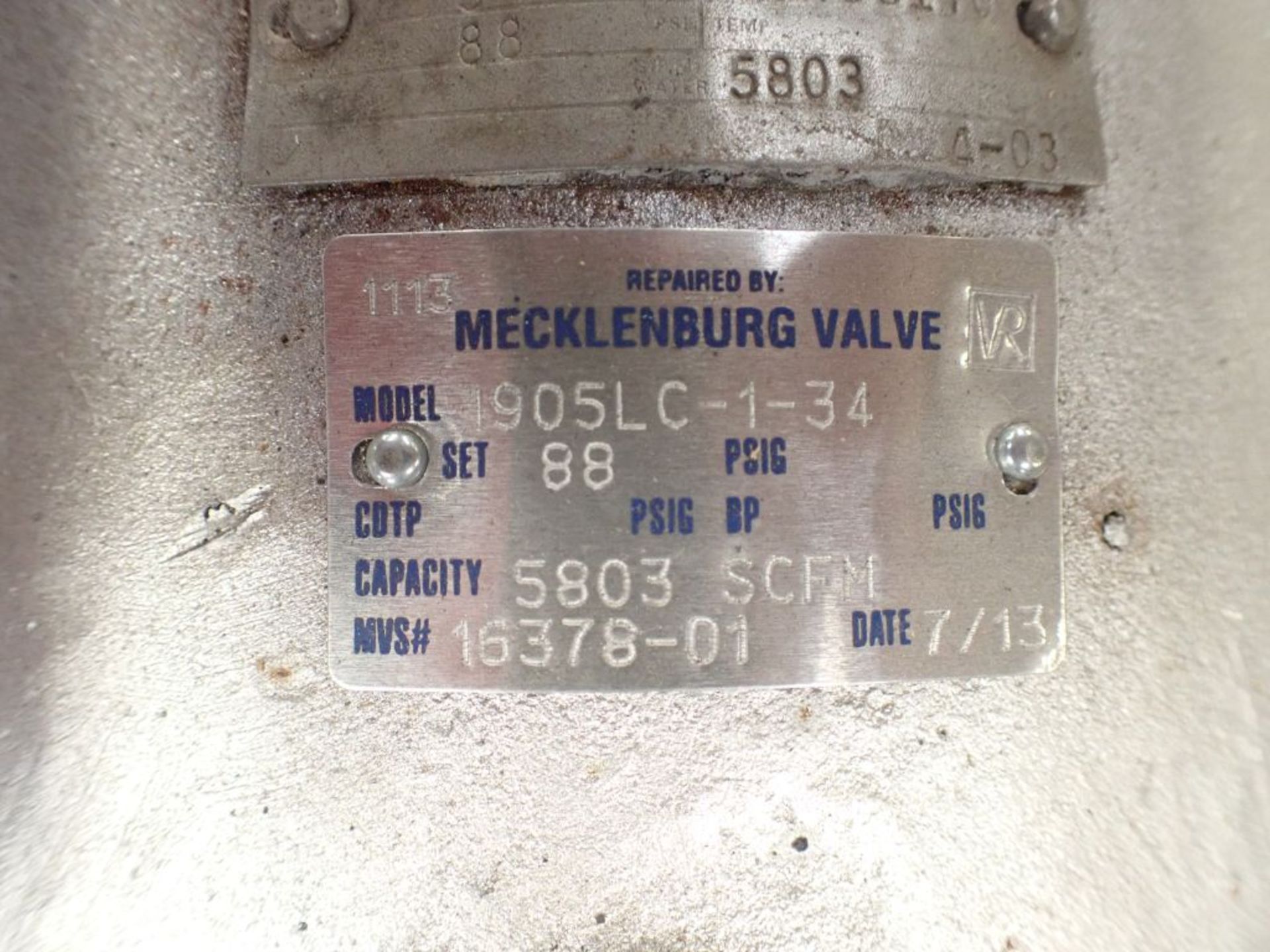 UV Valve - Model No. 1905LC-1-34; Serial No. TN361 70; Tag: 215687 - Image 4 of 7
