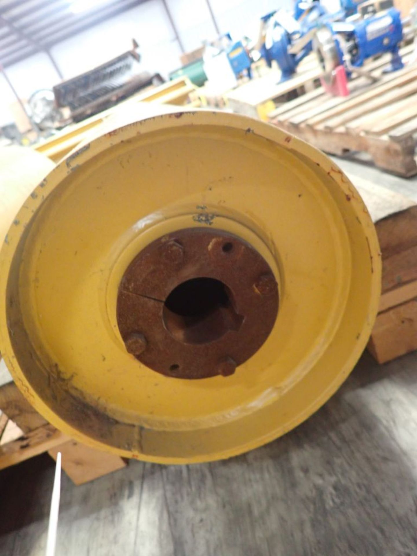 Take Up Bend Pulley - Part No. 769-011-5005; 14" Diameter x 51"; Tag: 215886 - Image 4 of 4