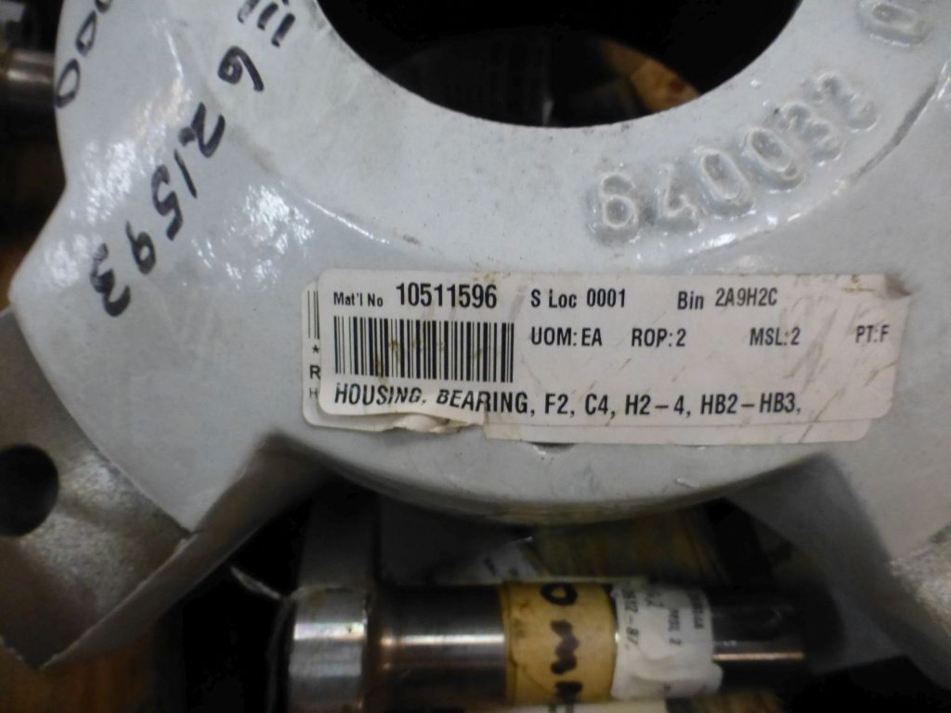 Lot of Assorted Components - Includes:; Gear Reducer; Bearing Housing; Steel Cable; Tag: 216295 - Image 8 of 14