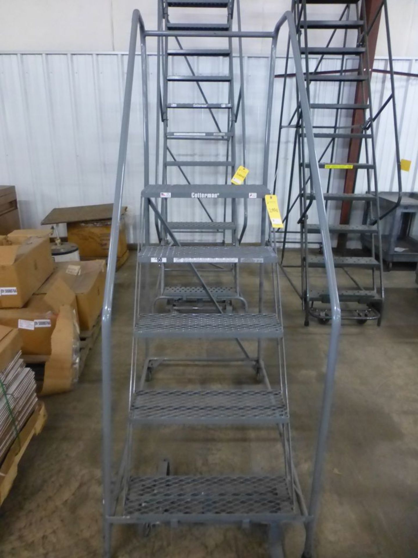 5' Cotterman Rolling Ladder - Tag: 218542