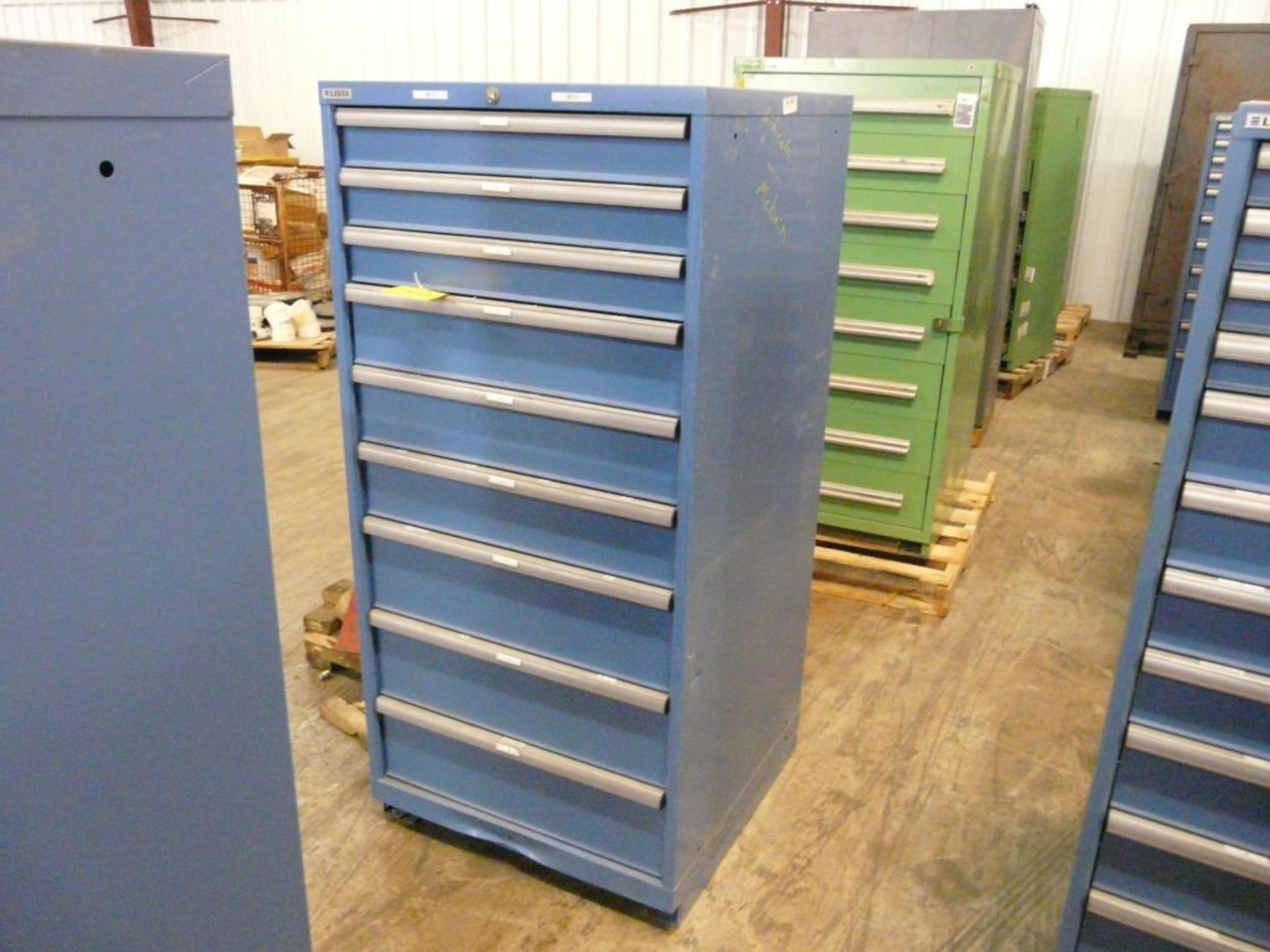 Lista 9-Drawer Cabinet - 28-1/2"W x 28-1/2"L x 59-1/2"H; Tag: 218666 - Image 2 of 4