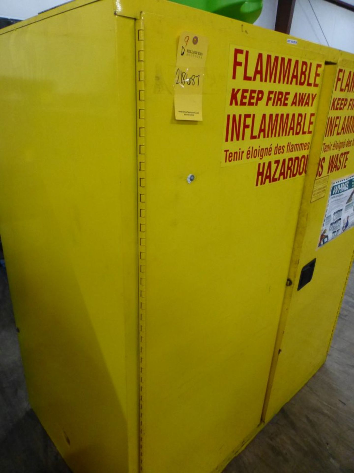 Securall 1-Shelf Cabinets Safety Storage for Flammable Liquids - 30-Gallon Capacity; 59" x 34"L x - Image 6 of 9