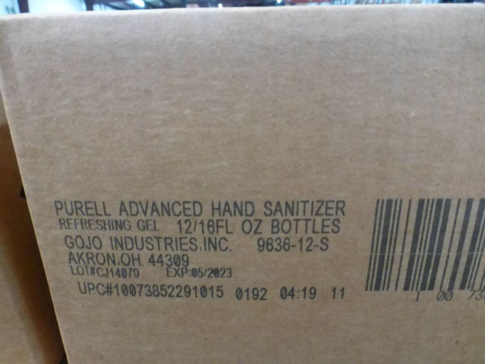 Lot of (540) 16 oz. Bottles of Purrell Advanced Emergency Response Gel Hand Sanitizer - Part No. - Image 5 of 7