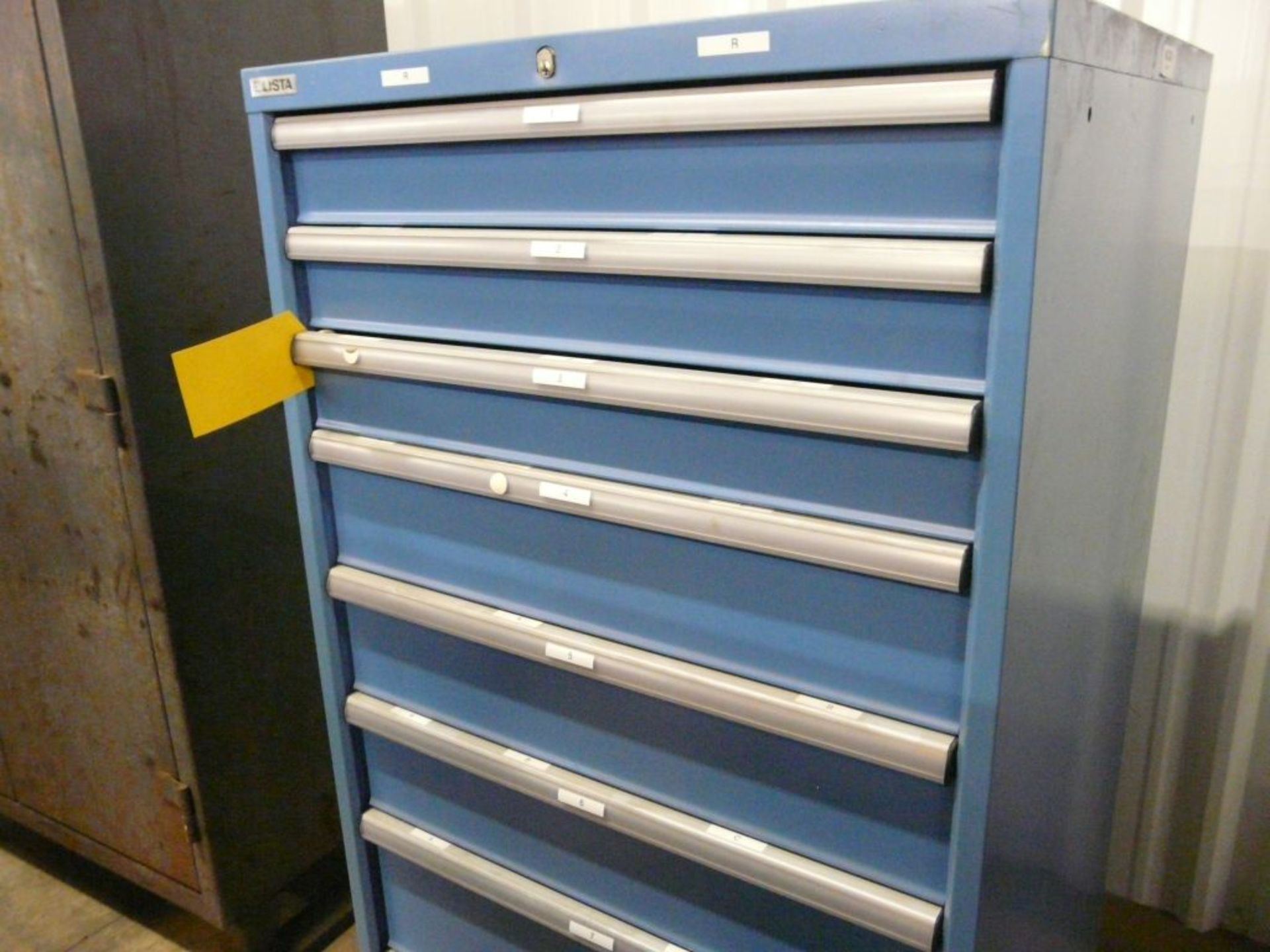 Lista 9-Drawer Cabinet - 28-1/2"W x 28-1/2"L x 59"H; Tag: 218679 - Image 3 of 5